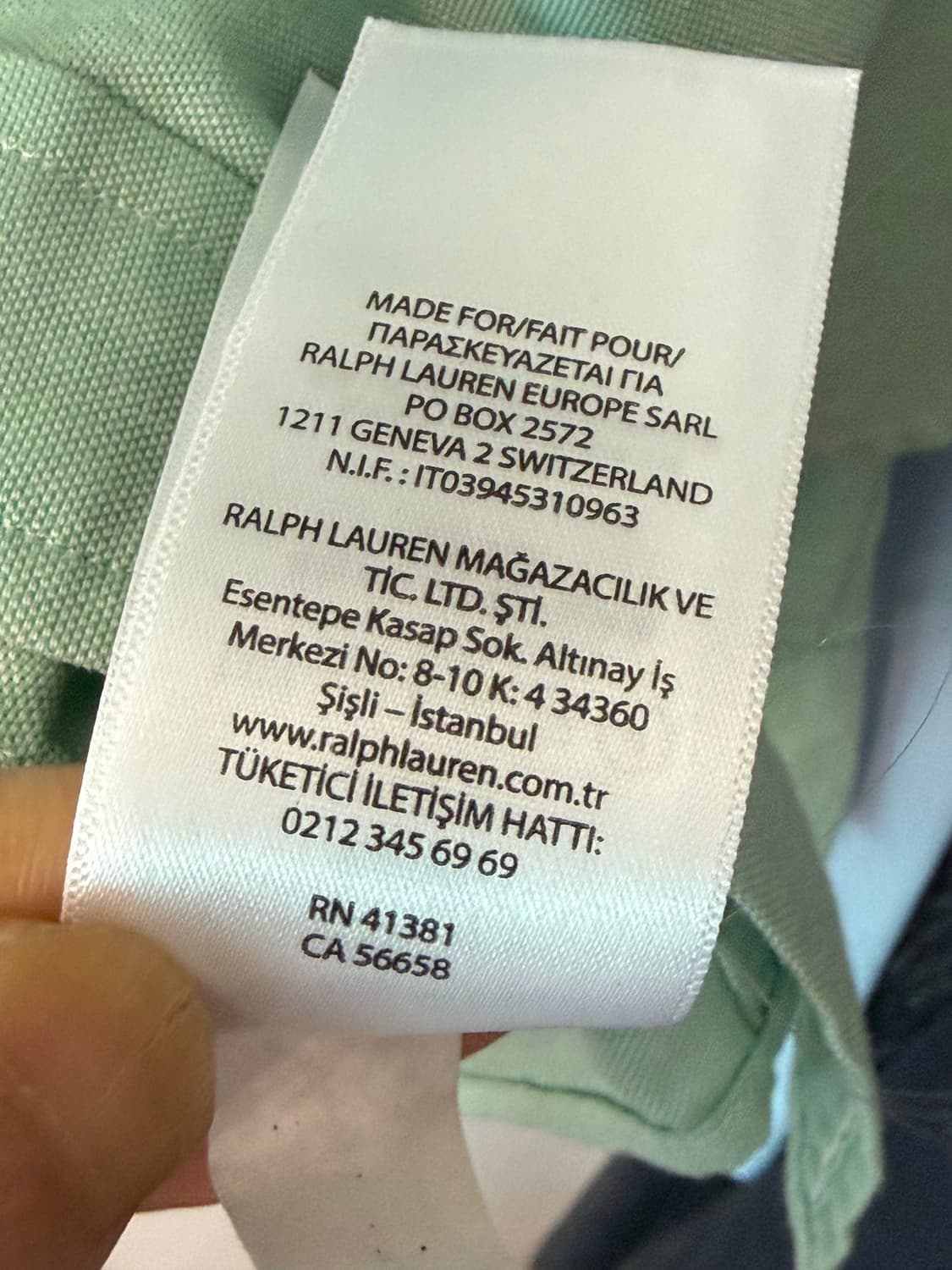 랄프로렌 샴브레이 옥스퍼드 셔츠 M  xl  사이즈 상품이미지5