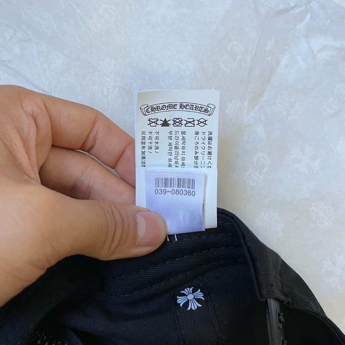 [Free] 크롬하츠 가스스테이션 모자 캡 블랙 상품이미지10