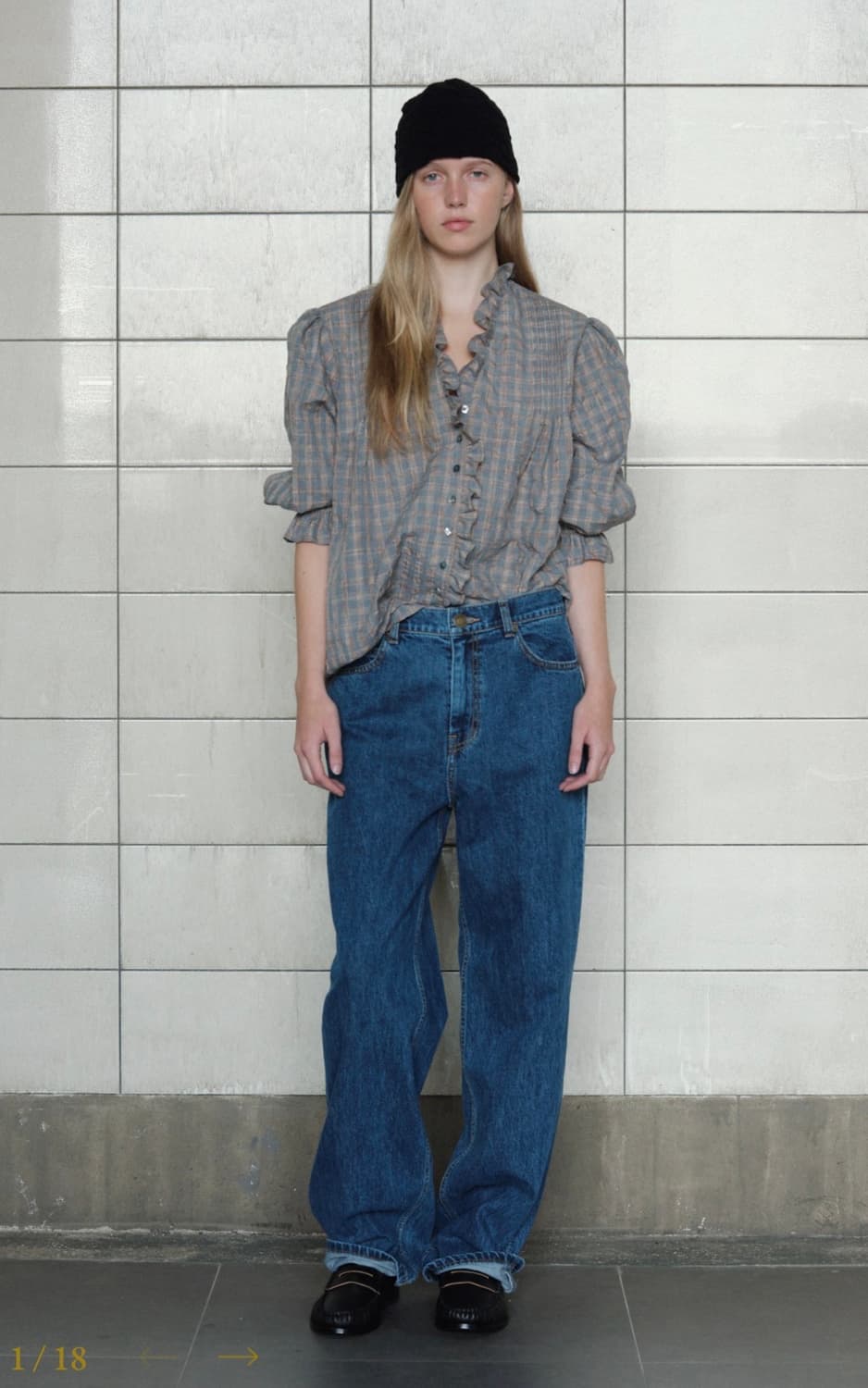 비아플레인 블라우스 상품이미지2