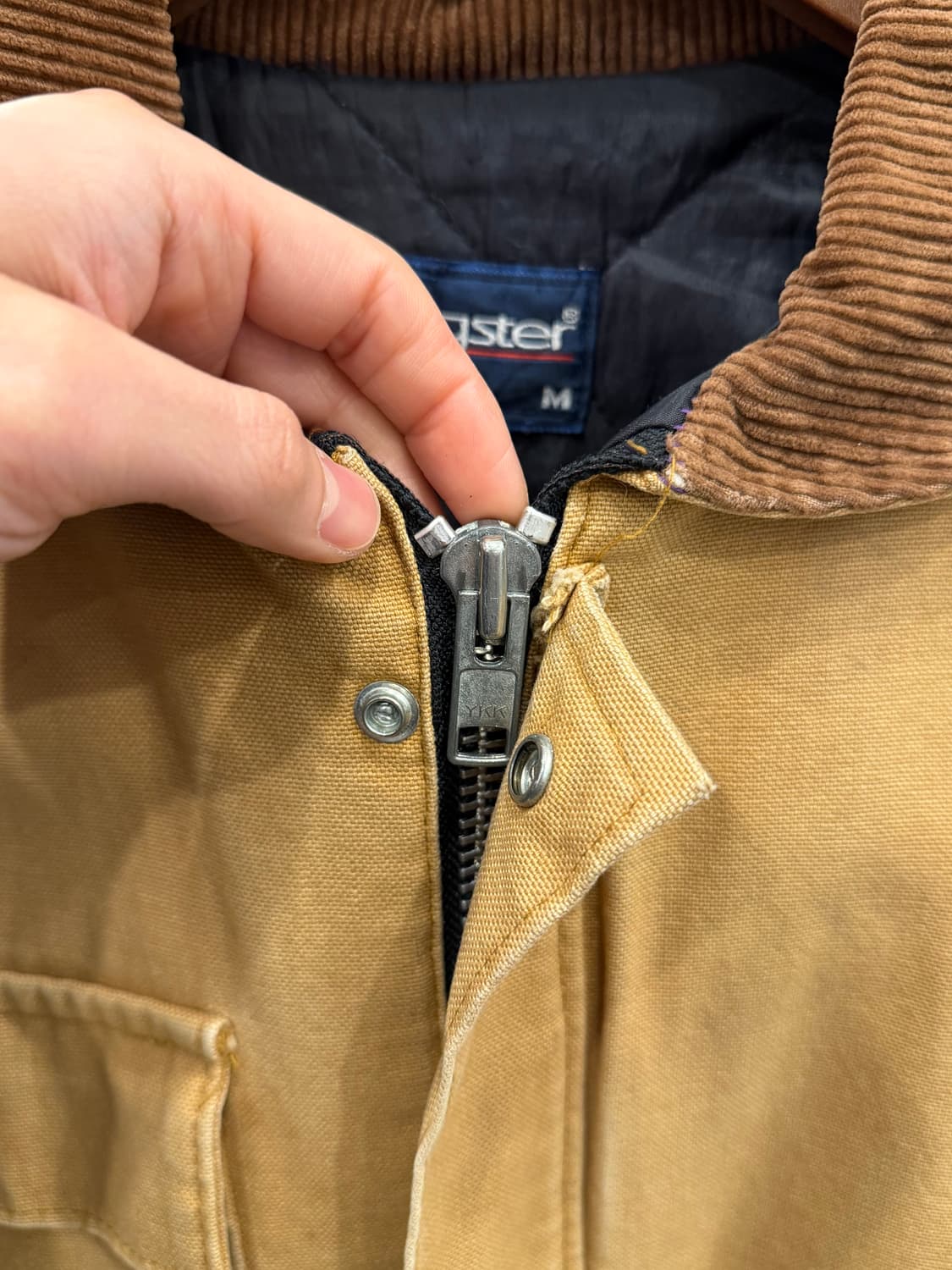 90s Swingster 빈티지 캔버스 워크 자켓 (made USA) 상품이미지3