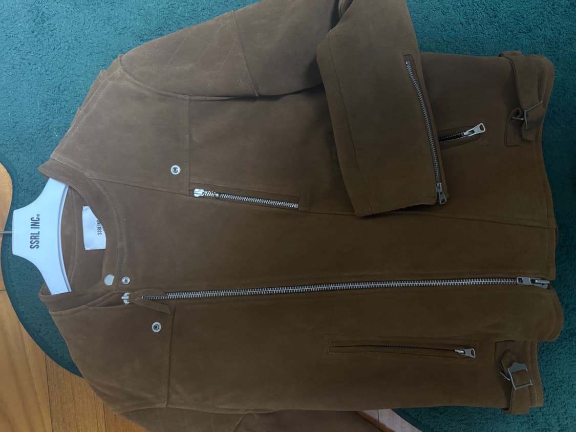 Ssrl 소가죽 라이더 자켓 상품이미지3