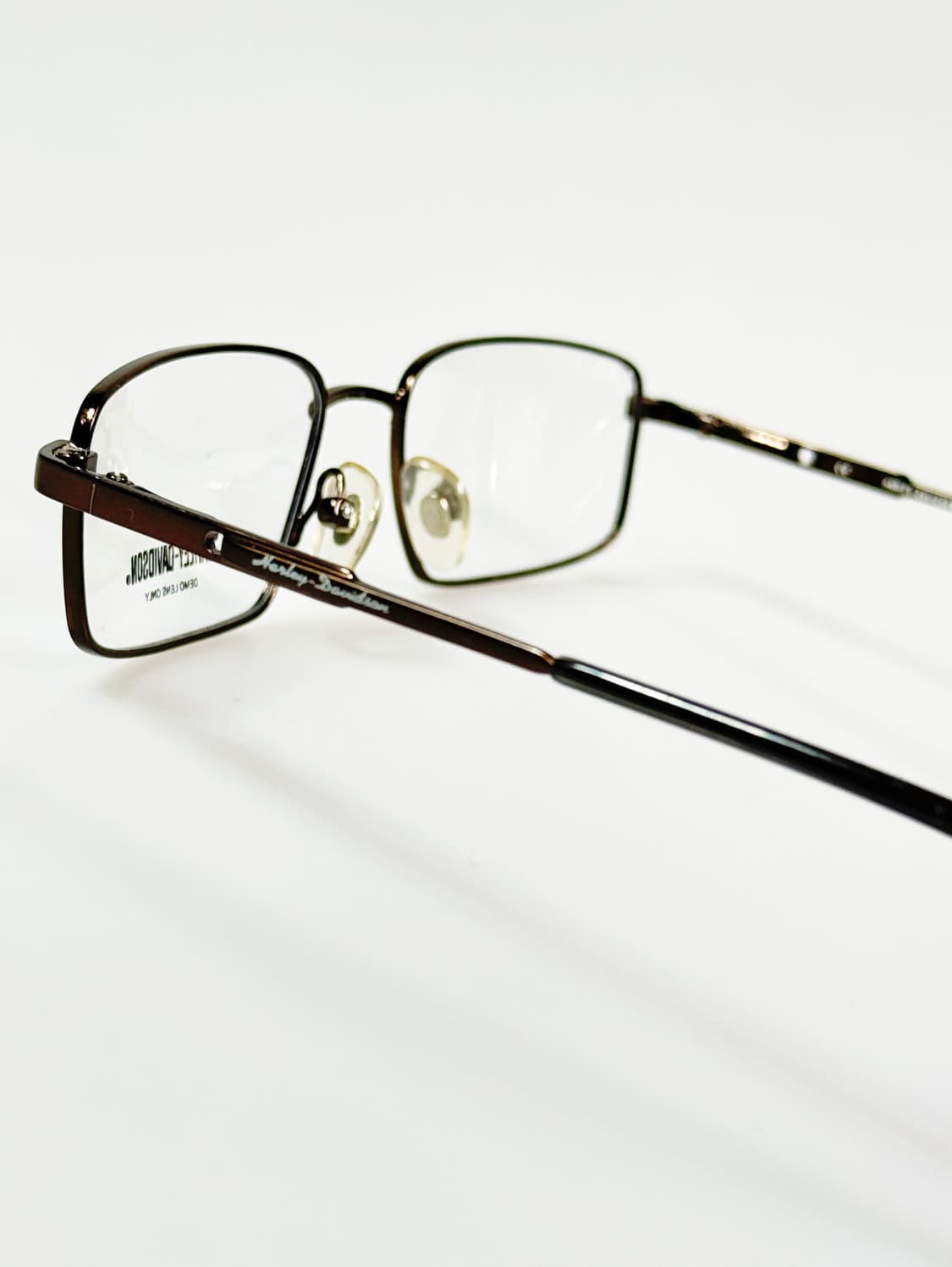 할리 데이비슨 슬림 스퀘어 메탈 프레임 빈티지 안경 상품이미지4