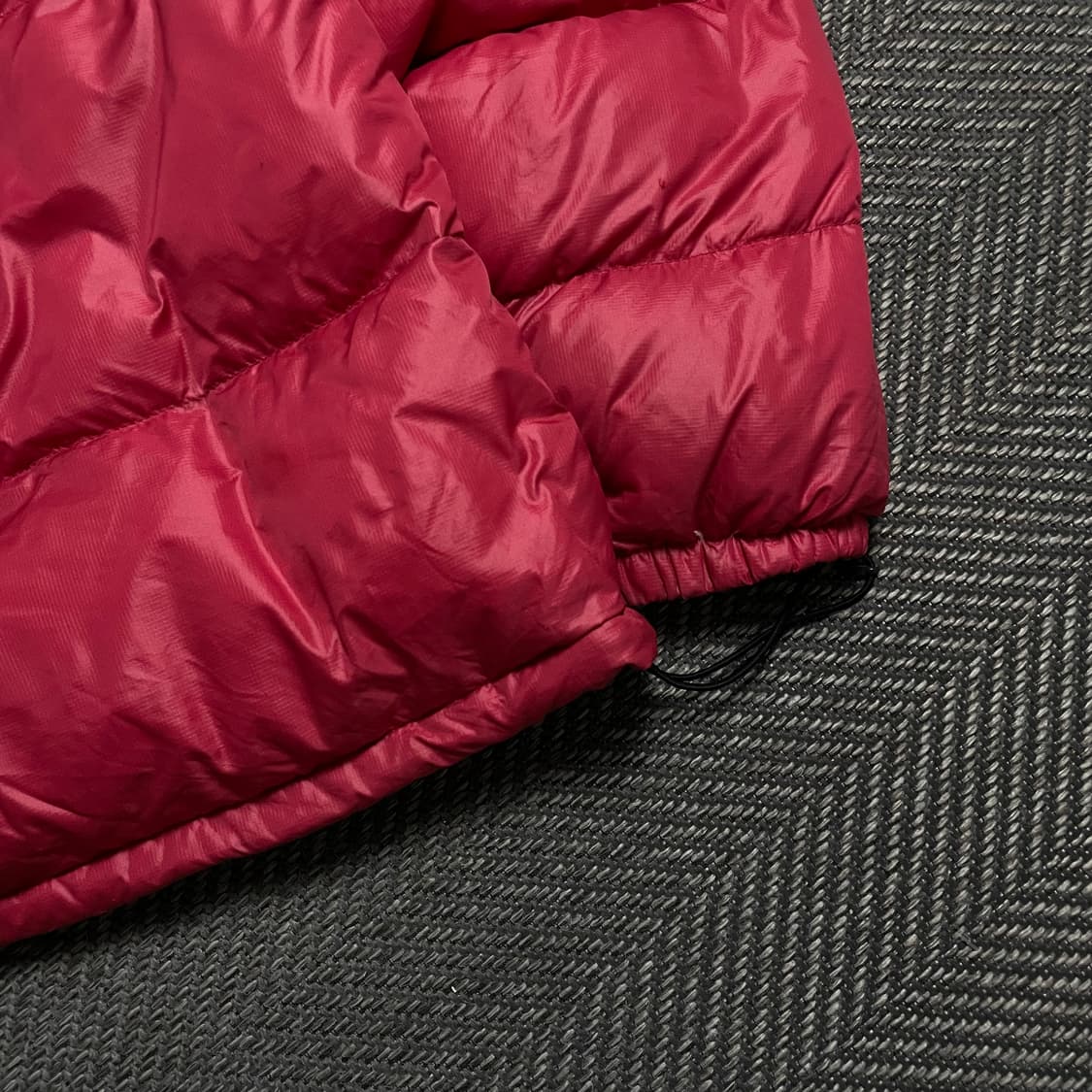 노스페이스 og 눕시 700 구스다운 푸퍼 패딩 레드 y 5072 상품이미지9