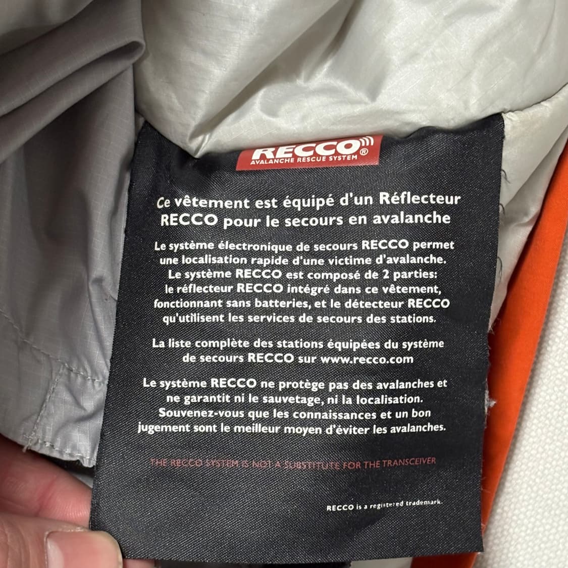 M 아크테릭스 여성용 윈드스토퍼 내장후드 오렌지 아톰 자켓 상품이미지6