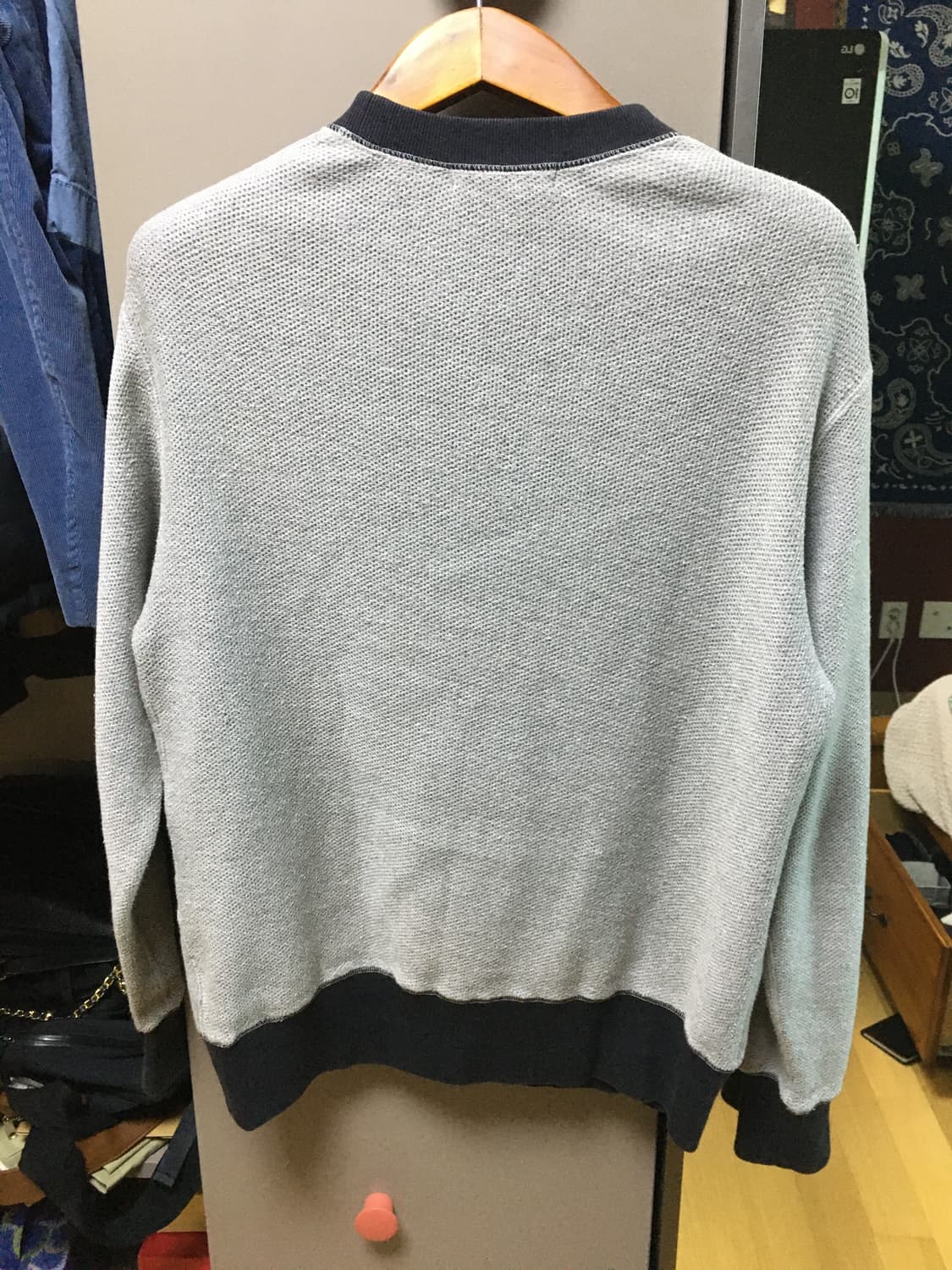 꼼데가르송 옴므 패치워크 코튼 크루넥 스웻 상품이미지7