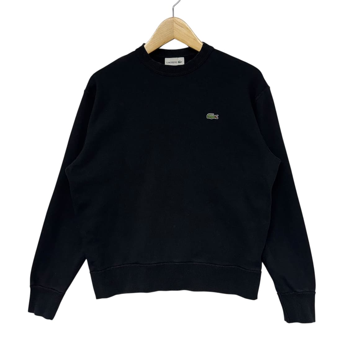 라코스테 로고 라운드 맨투맨 상품이미지1