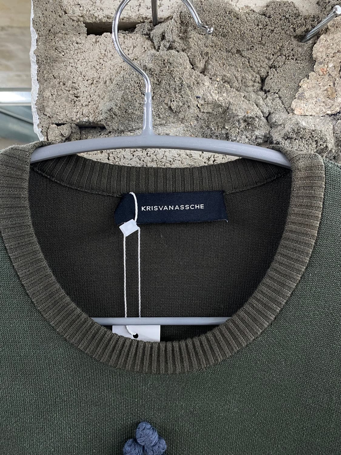 크리스 반 아쉐 아가일 스웻 니트 상품이미지4