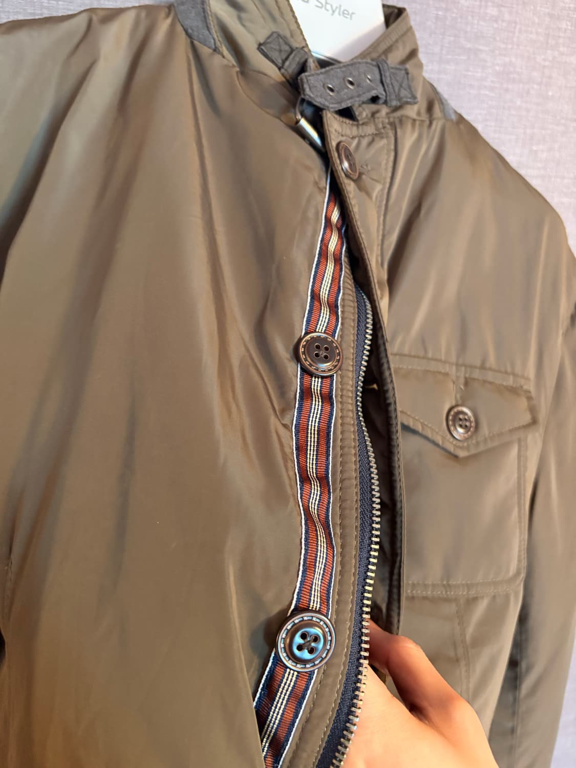 ikka 남성 베이지 자켓 Japan 상품이미지3