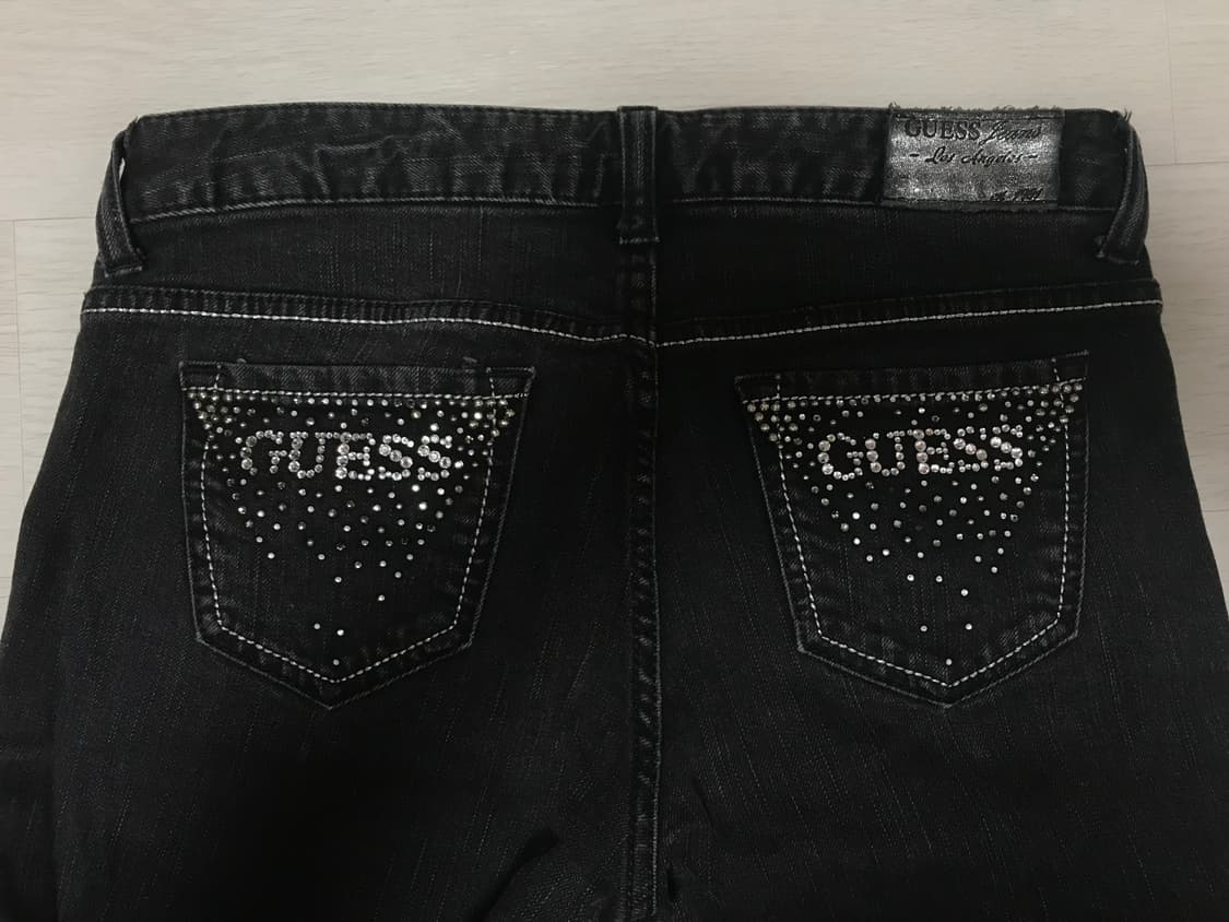 게스 큐빅 로우라이즈 팬츠 상품이미지3