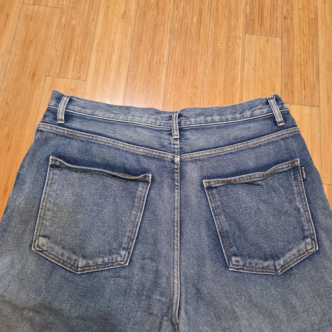 위캔더스 X 플레이보이 콜라보 데님 팬츠 (L) 상품이미지4