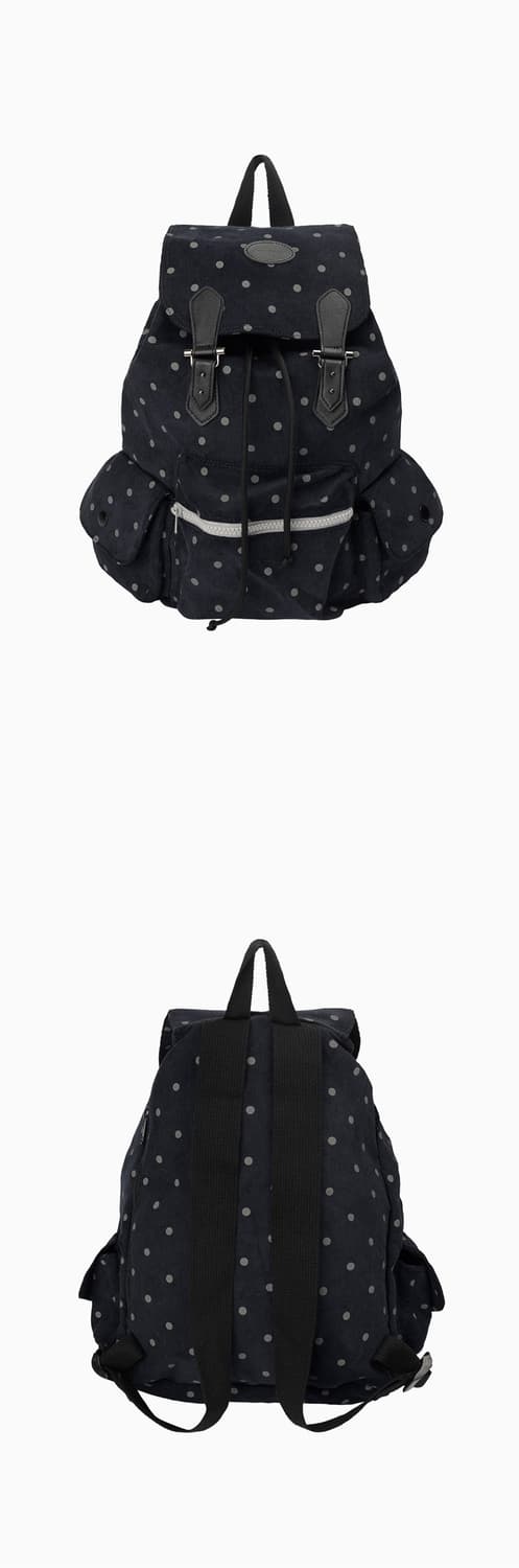 오헤시오 도트 백팩 네이비 상품이미지2