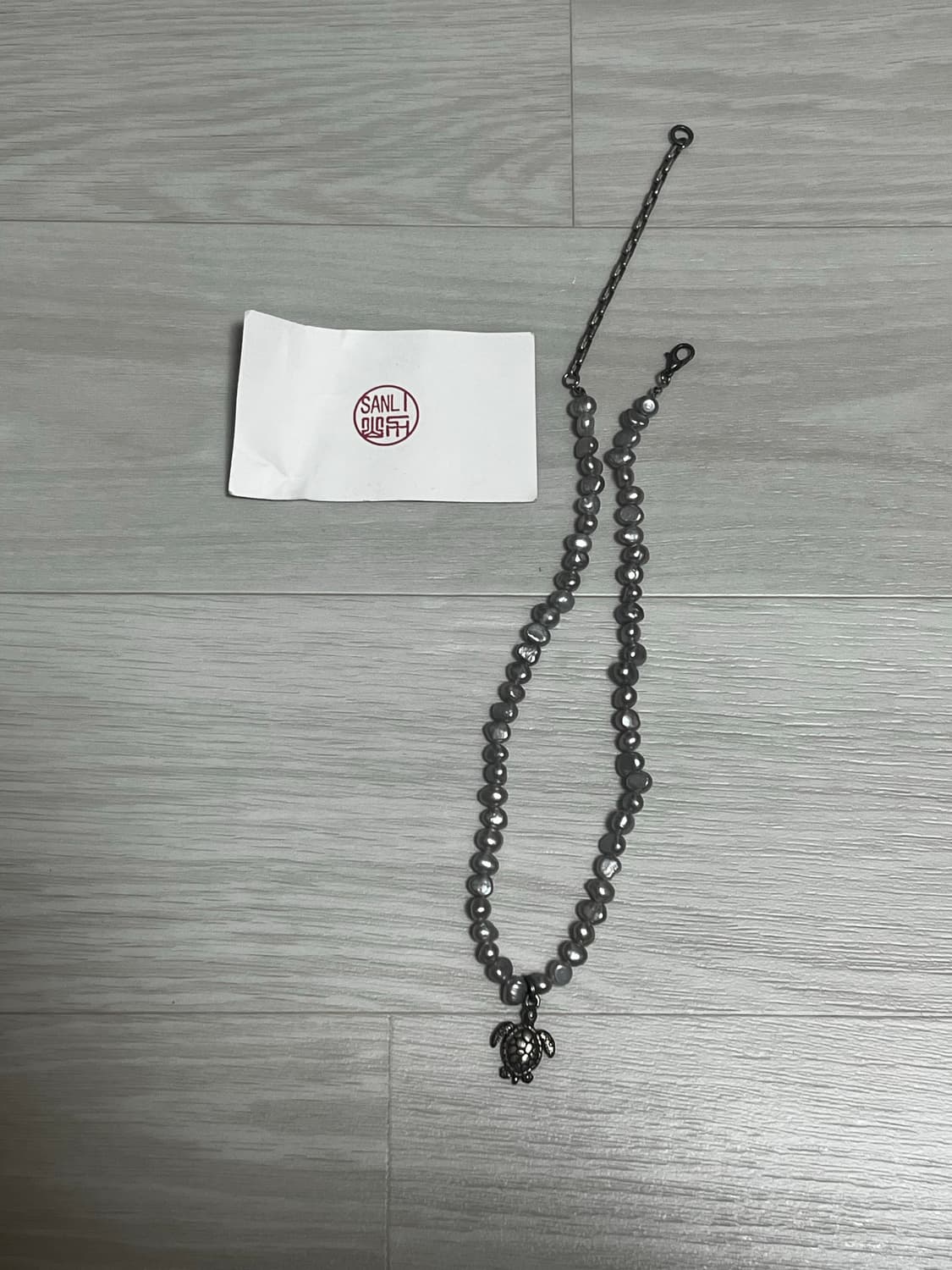 sanli 산리 진주 목걸이 상품이미지3