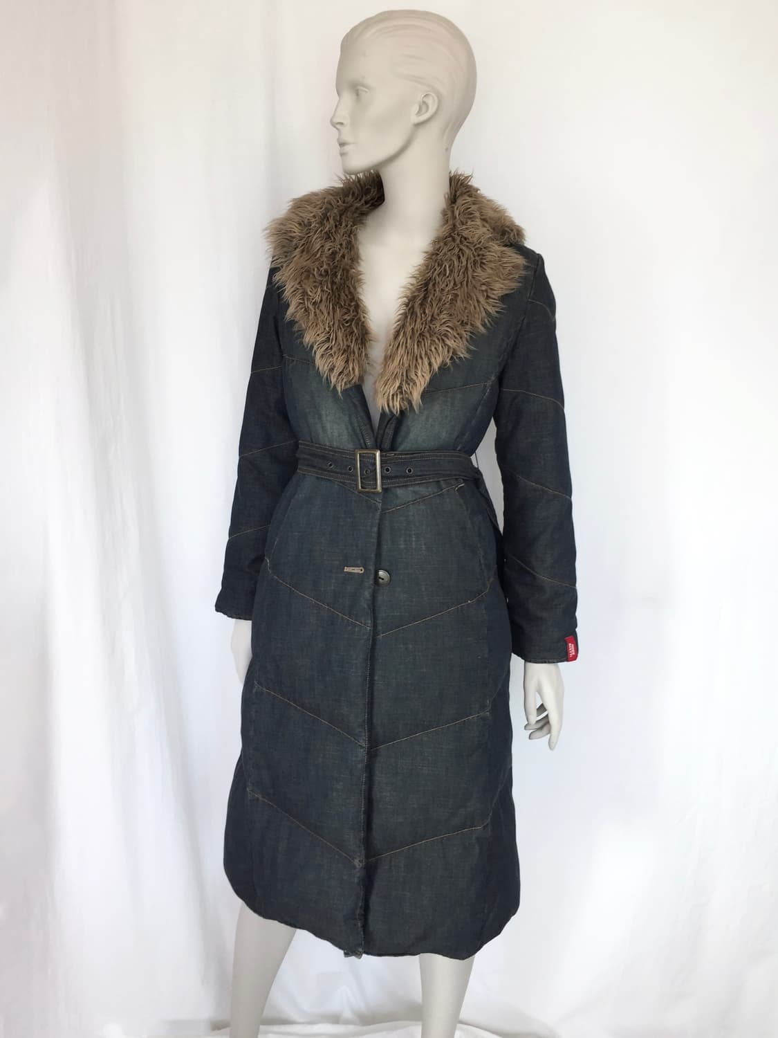 Miss-Sixty Denim padded long jacket 상품이미지2