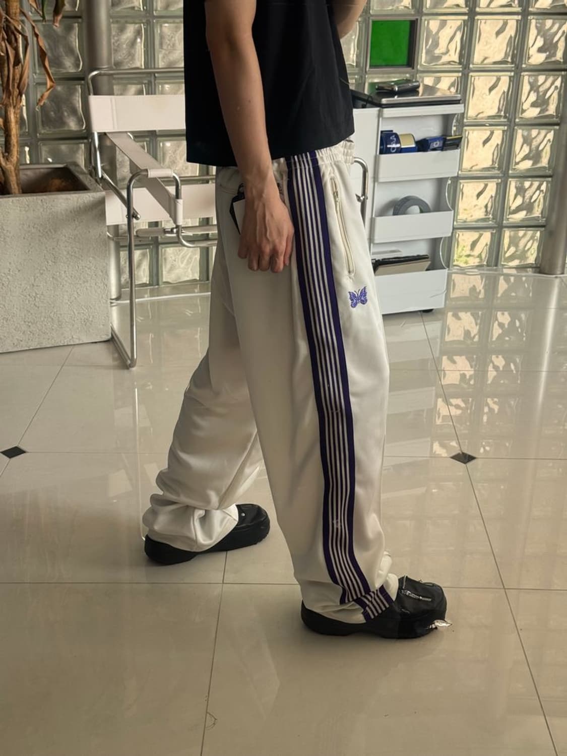 TRACK PANT POLYSMOOTH 니들스 트랙 팬츠 폴리스무스 상품이미지2