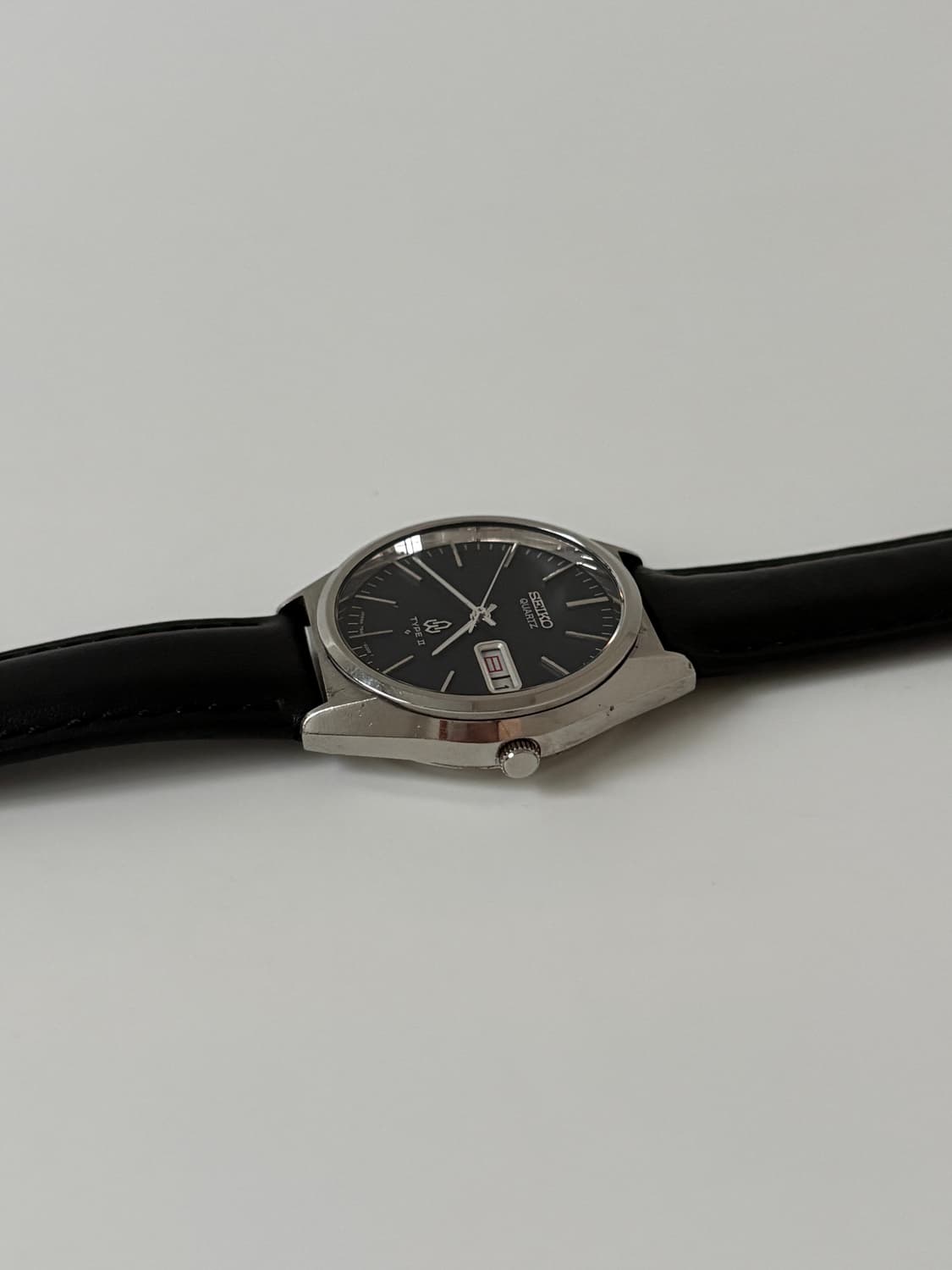 1970s TYPE2 Navy Dial Silver Quartz 상품이미지5