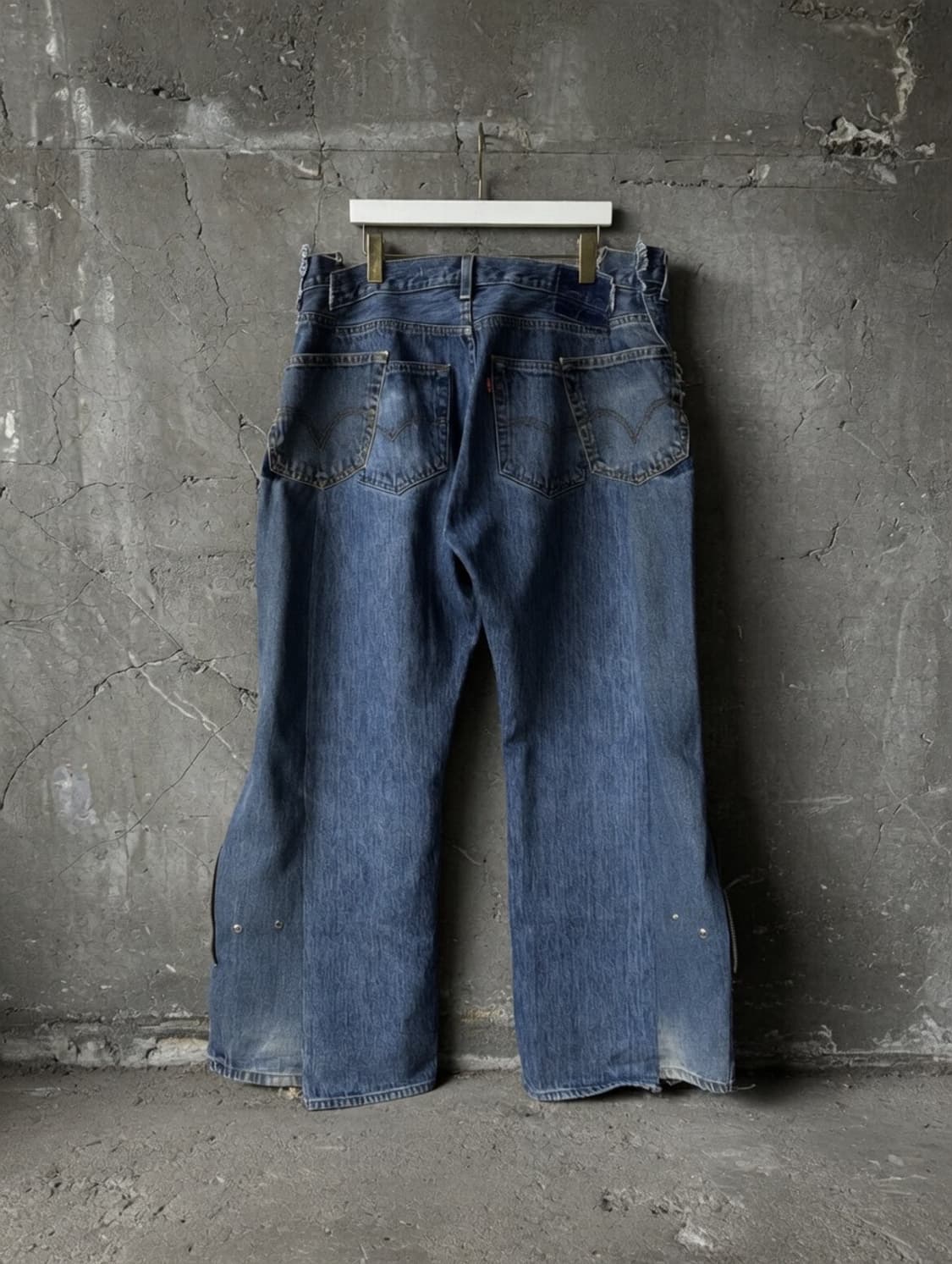 OLDPARK BAGGY JEANS, BLUE L 상품이미지2