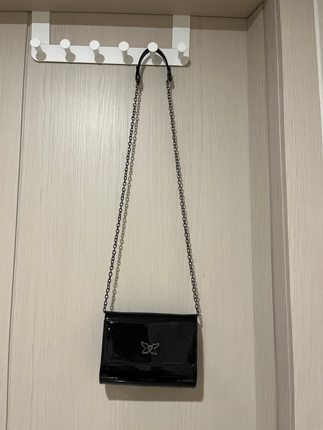 안나수이 블랙 체인 미니백 크로스백 상품이미지1