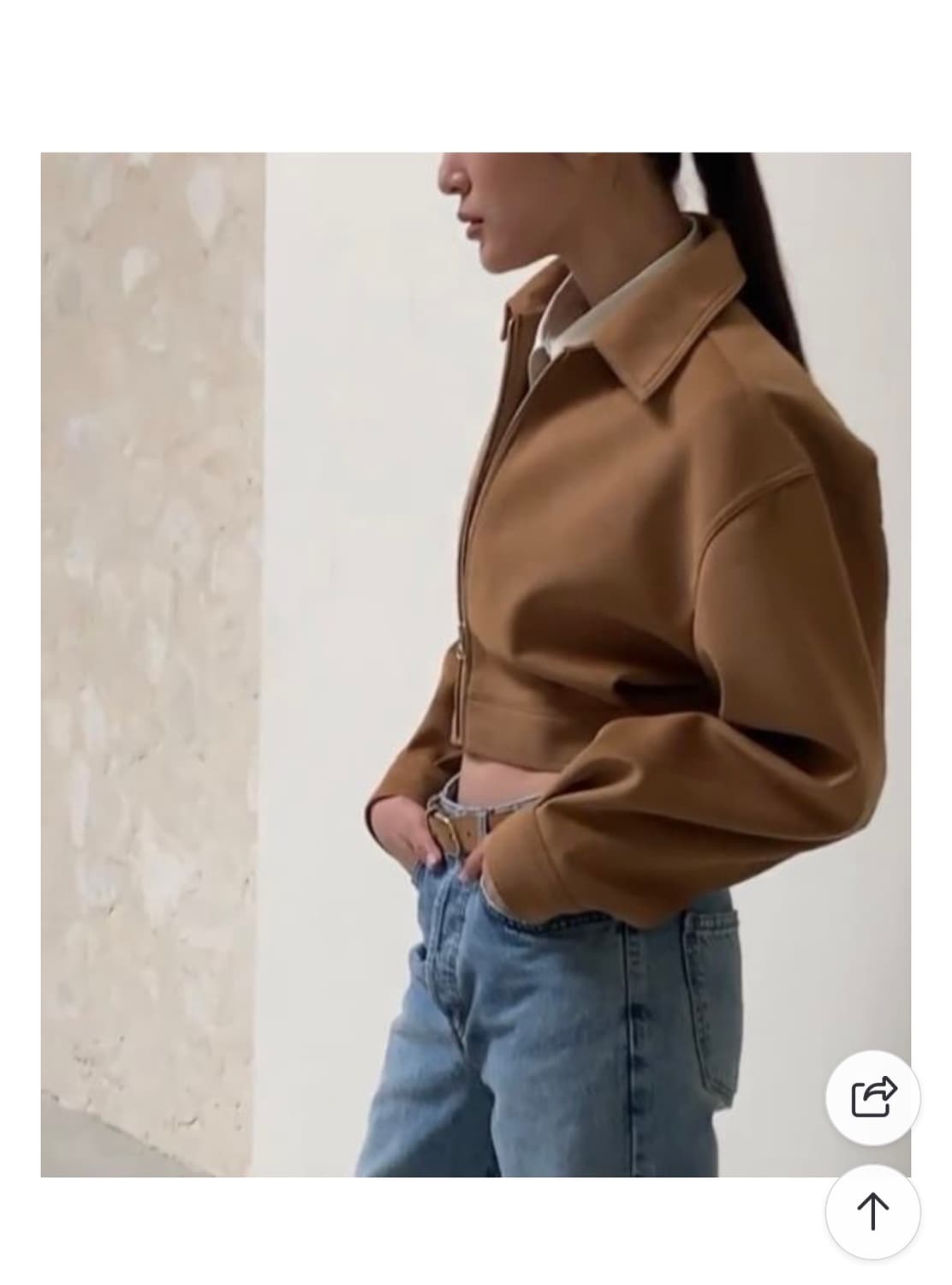 런던플랏 스웨이드 숏자켓 상품이미지3