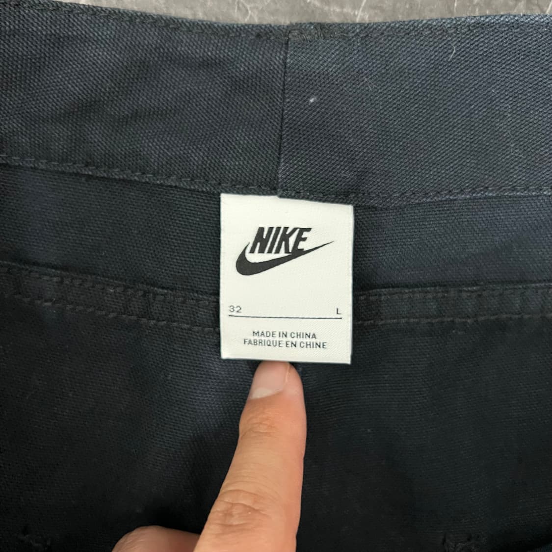 나이키 더블 패널 워크웨어 와이드 팬츠 상품이미지6