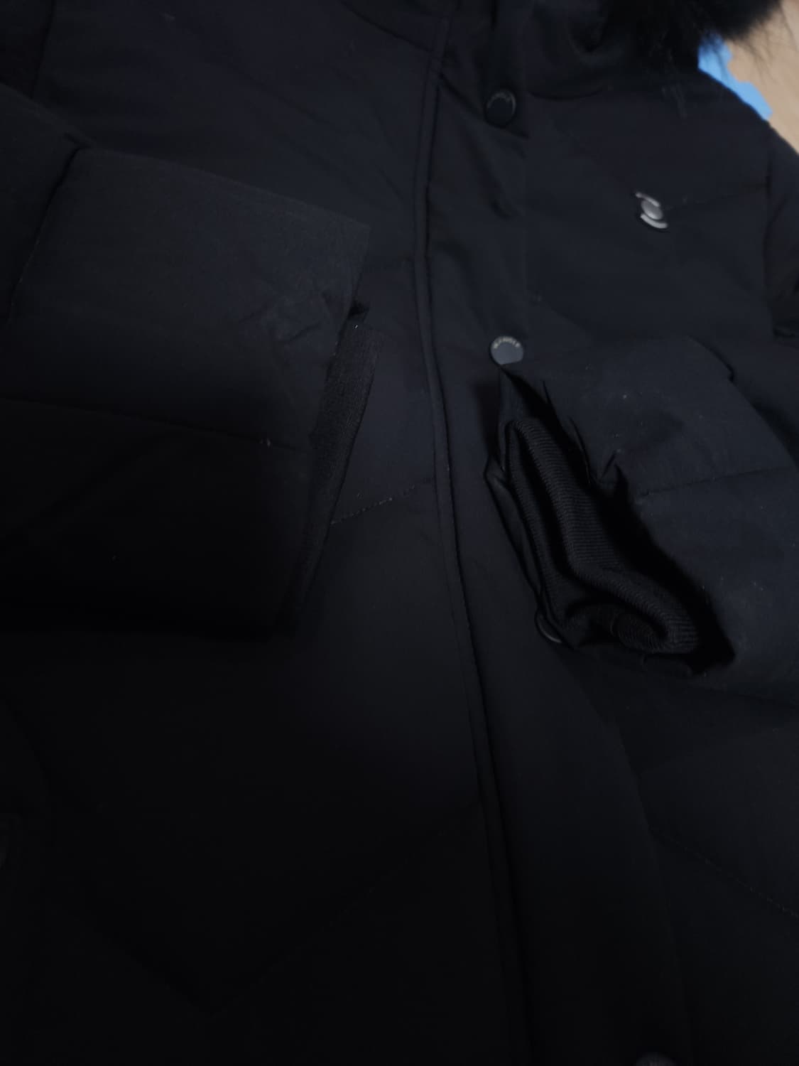 와이드앵글 골프 구스다운 롱패딩, L 상품이미지4