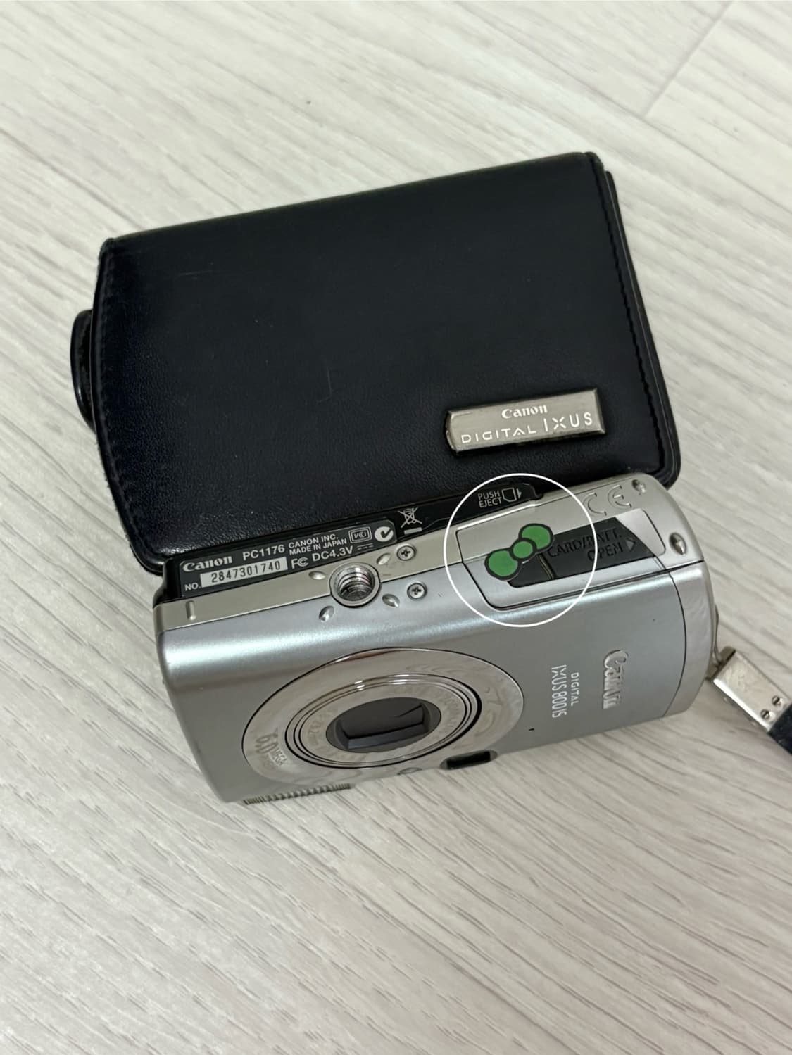 (희귀)캐논 canon ixus 800 is 상품이미지5