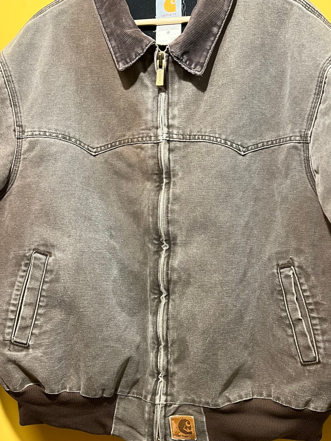 00's [2XL] 칼하트 빈티지 워크자켓 산타페 J14 체스트넛 CHT 상품이미지10