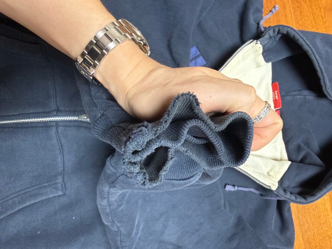 슈프림 아치 로고 써멀 후드 집업 상품이미지5