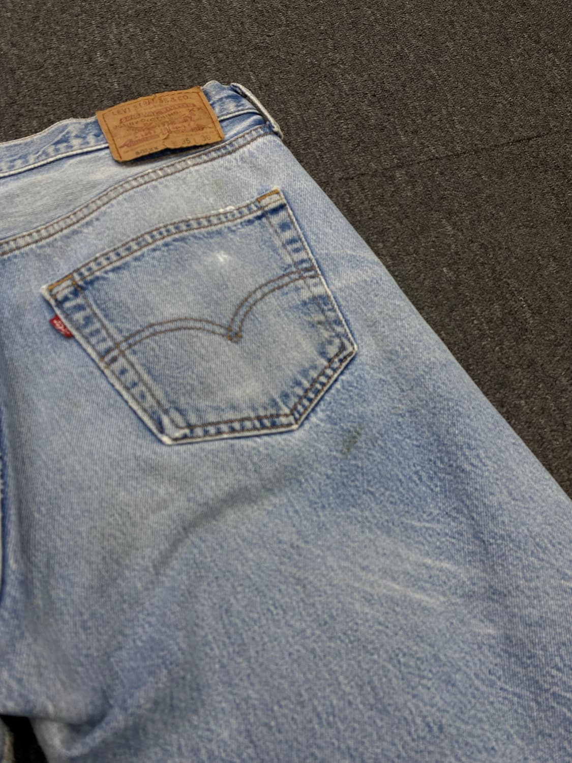 90‘s Levis 리바이스 501 데님 쇼츠 (usa) 상품이미지6