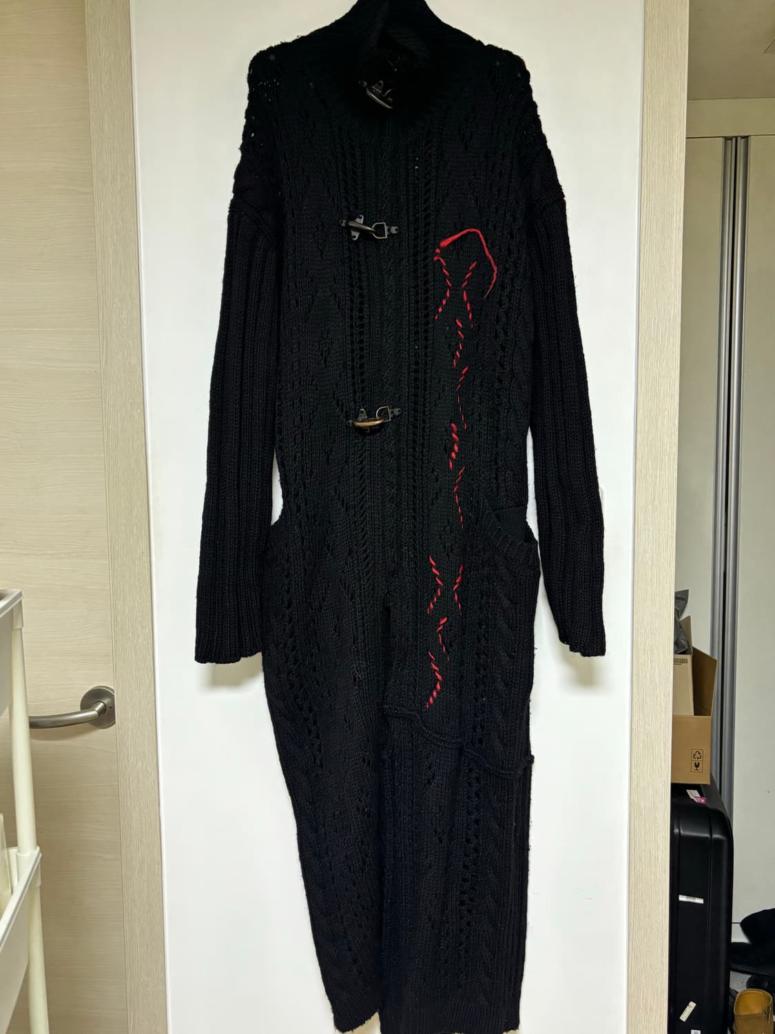 요지아마모토 뿌르옴므 파이어맨 울 코트 상품이미지2