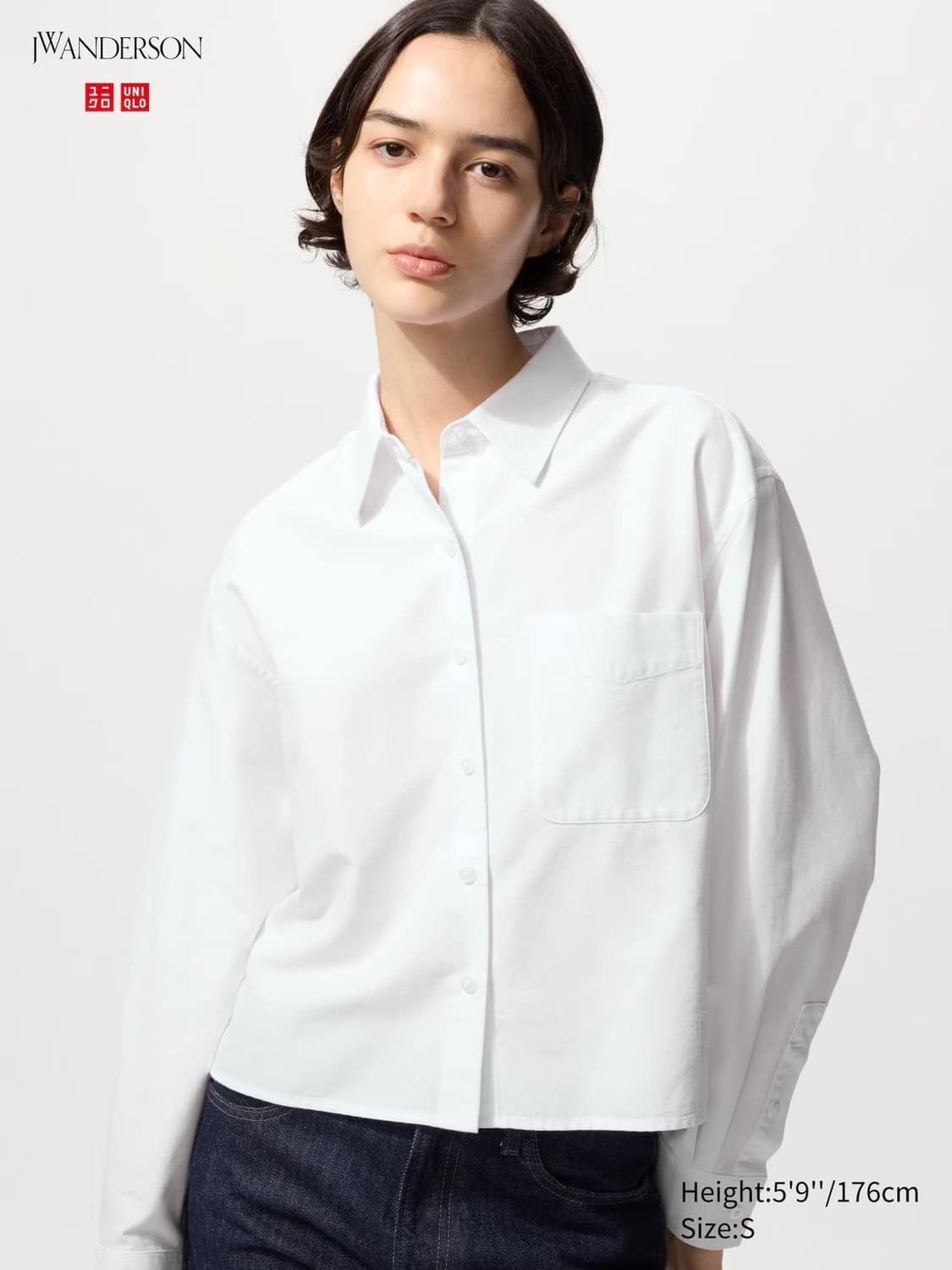 유니클로 jw앤더슨 옥스퍼드 셔츠 상품이미지1