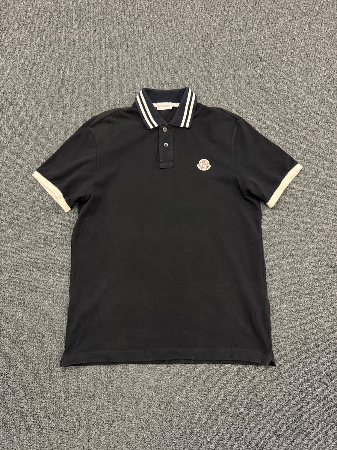 L) Moncler 빈티지 반팔 카라티 상품이미지1