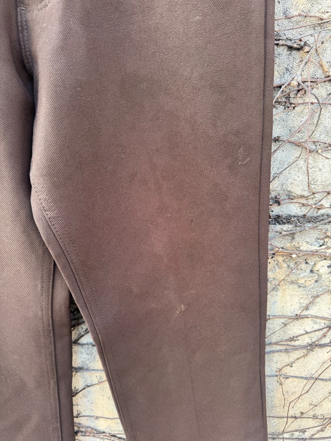 90s 랭글러 빈티지 메카닉 부츠컷 팬츠 브라운 상품이미지8