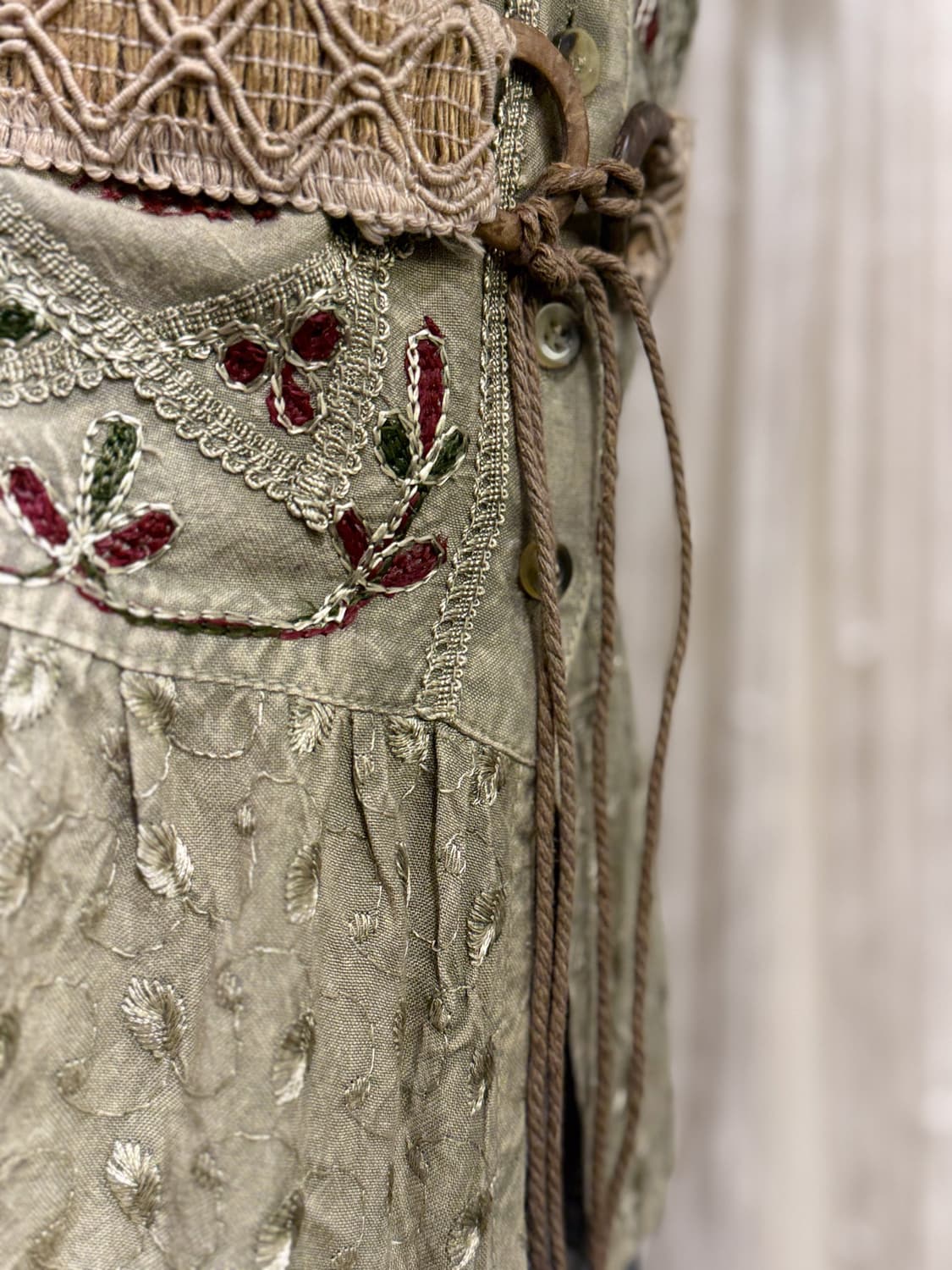 Pistachio Embroidered Sleeveless 0038 상품이미지6