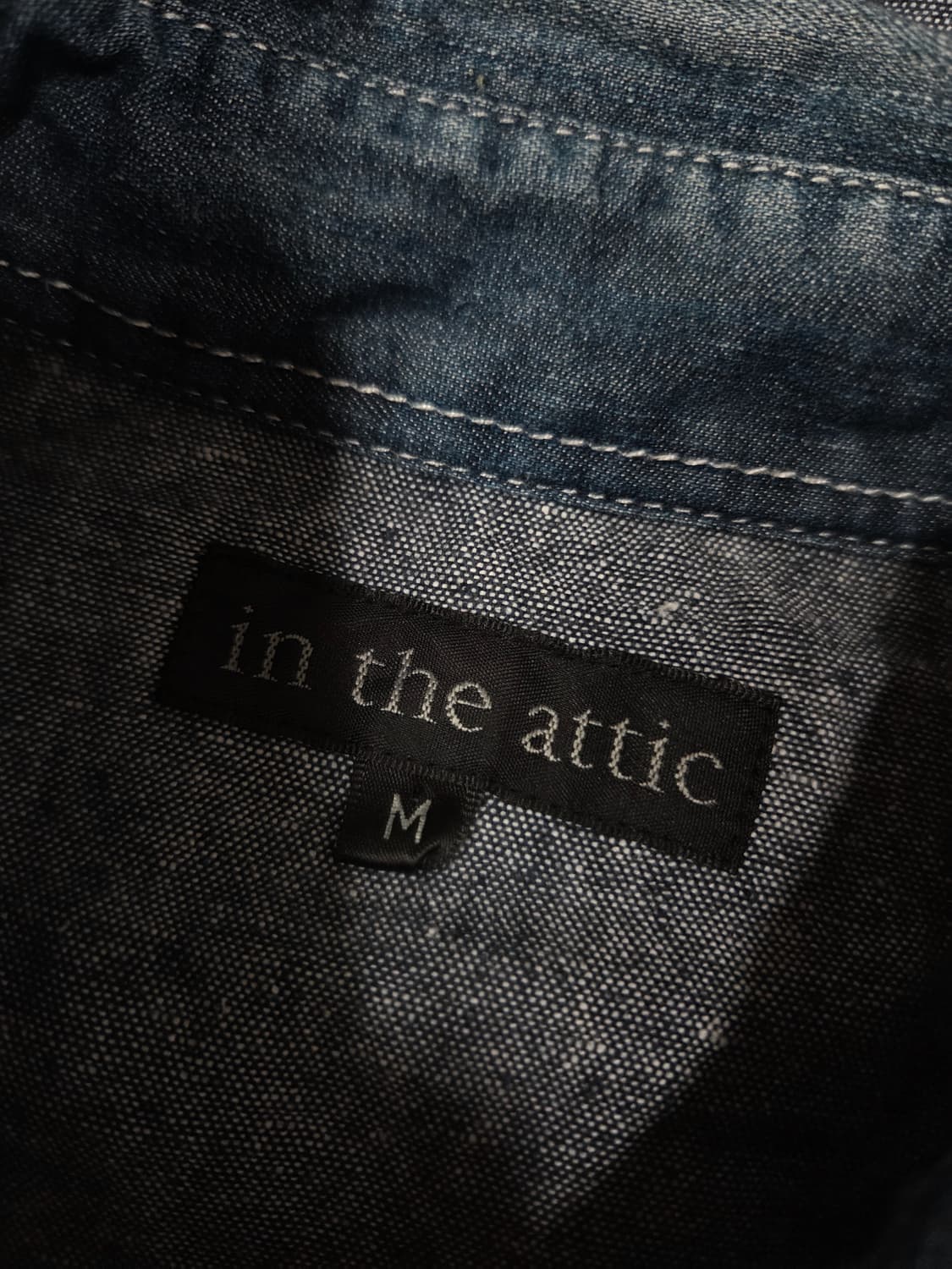 in the attic 샴브레이 웨스턴 셔츠 상품이미지8