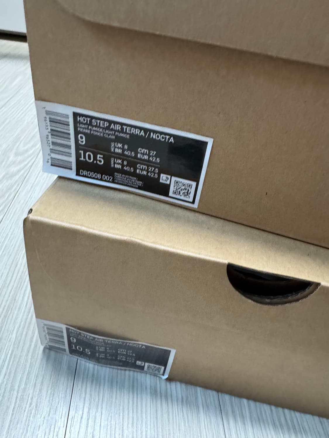 새상품 드레이크x녹타 핫스텝 270  상품이미지4