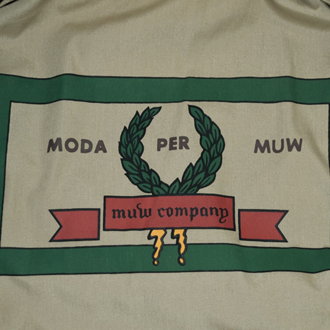 90s MUW COMPANY 레더플라이트재킷 상품이미지9