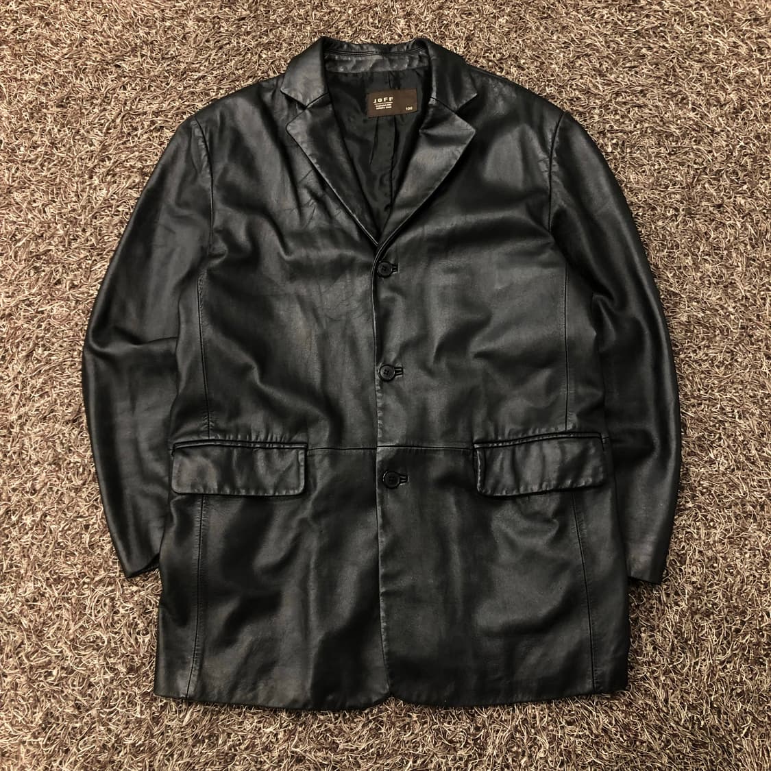 빈티지 양가죽 블레이저 레더 가죽 자켓 상품이미지1