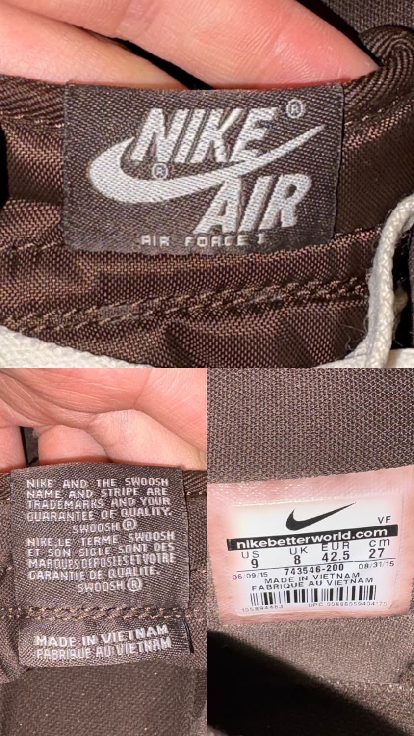 나이키 에어포스1 하이 레트로 QS 초콜릿 상품이미지9
