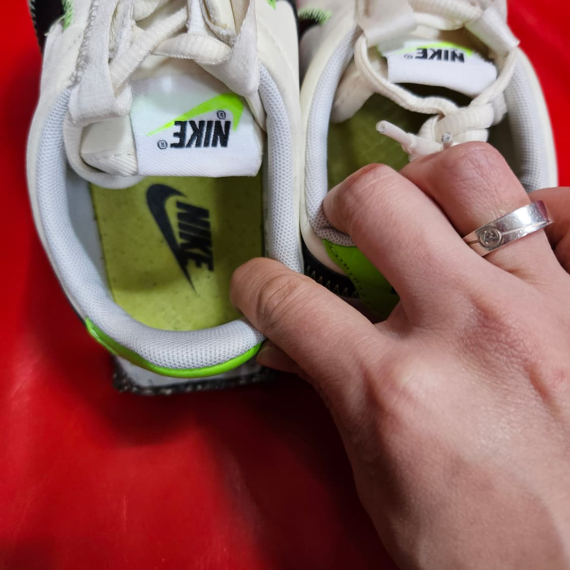 나이키(Nike) 와플레이서 크레이터 페일 스니커즈 265size 상품이미지9