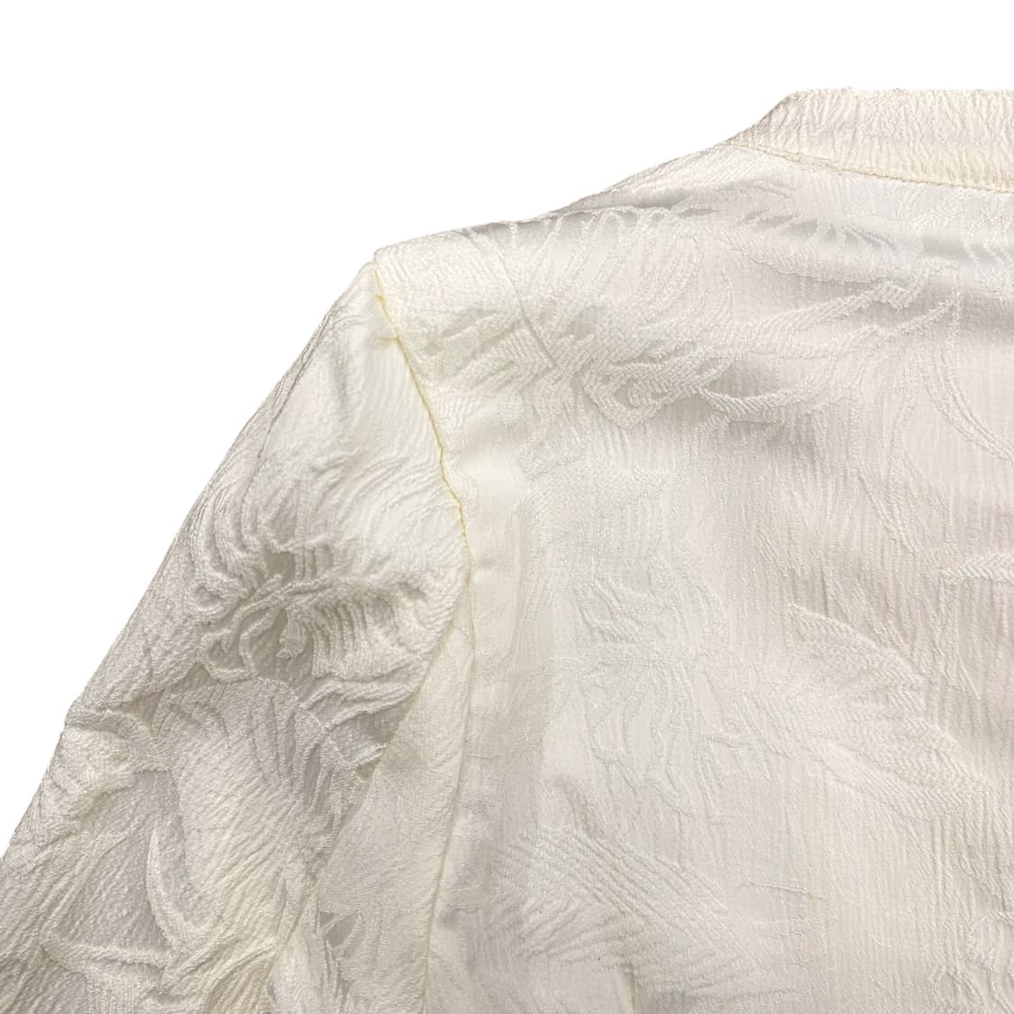 Ivory China Button Embroidered Detail Ja 상품이미지6