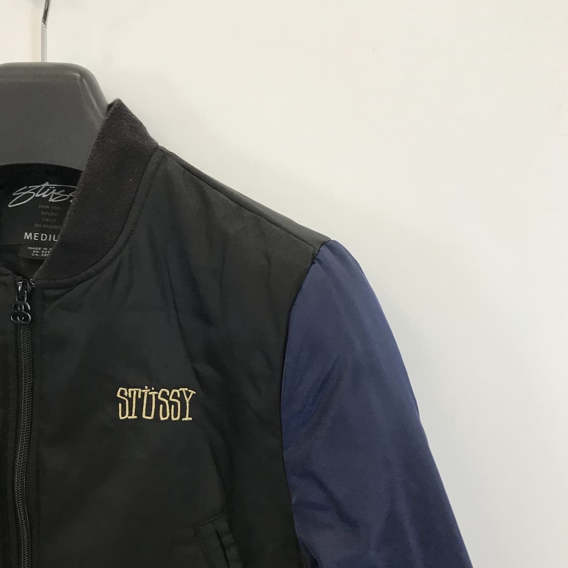 스투시 STUSSY 크라운 크롭 봄버자켓 [여성M] 상품이미지2