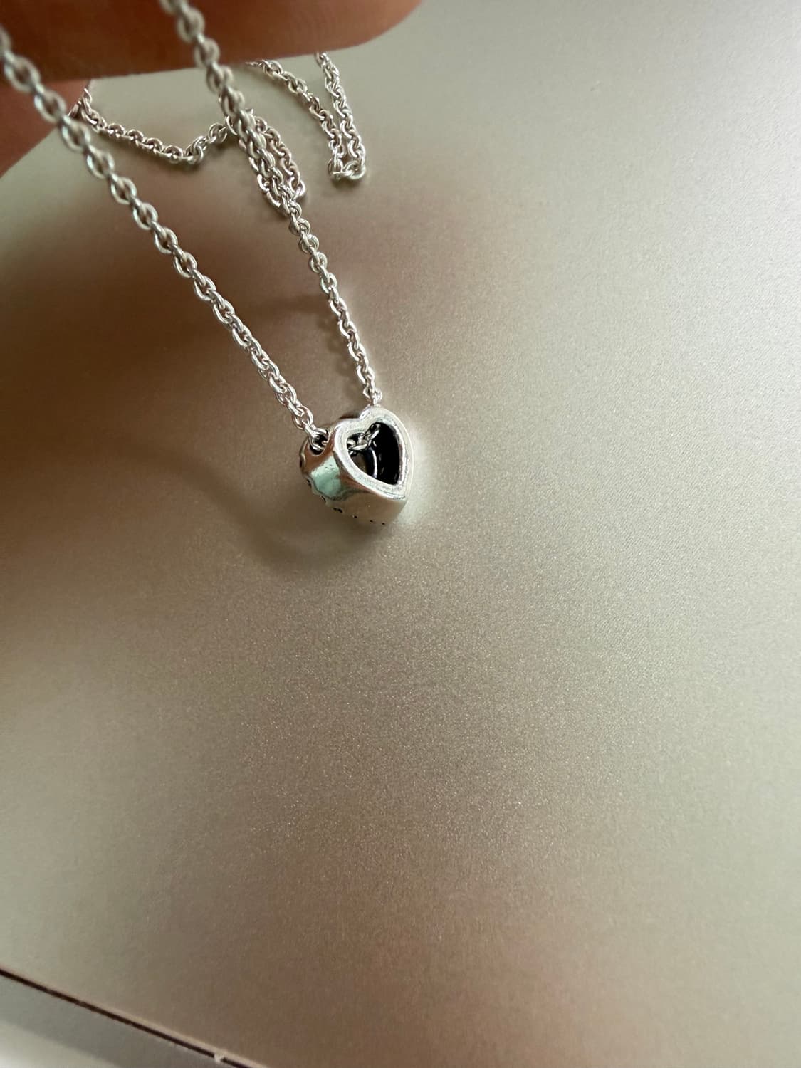 판도라 하트 큐빅 목걸이 상품이미지5