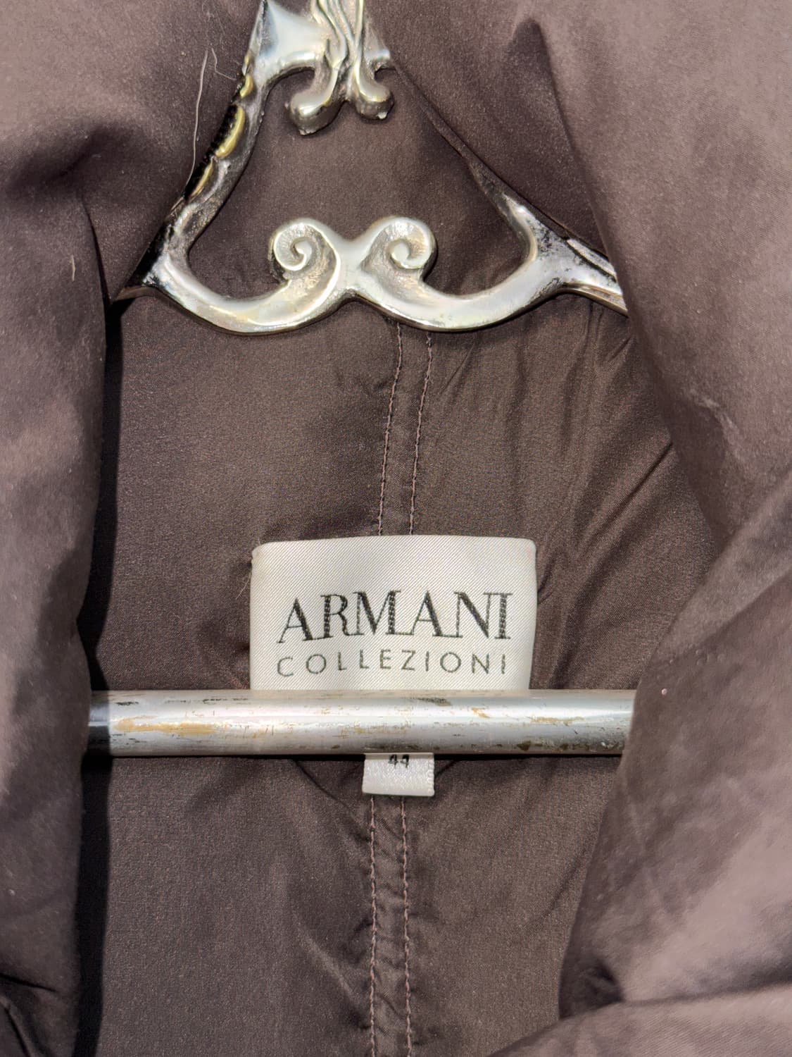 Armani Collezioni brown goosedown puffer 상품이미지4