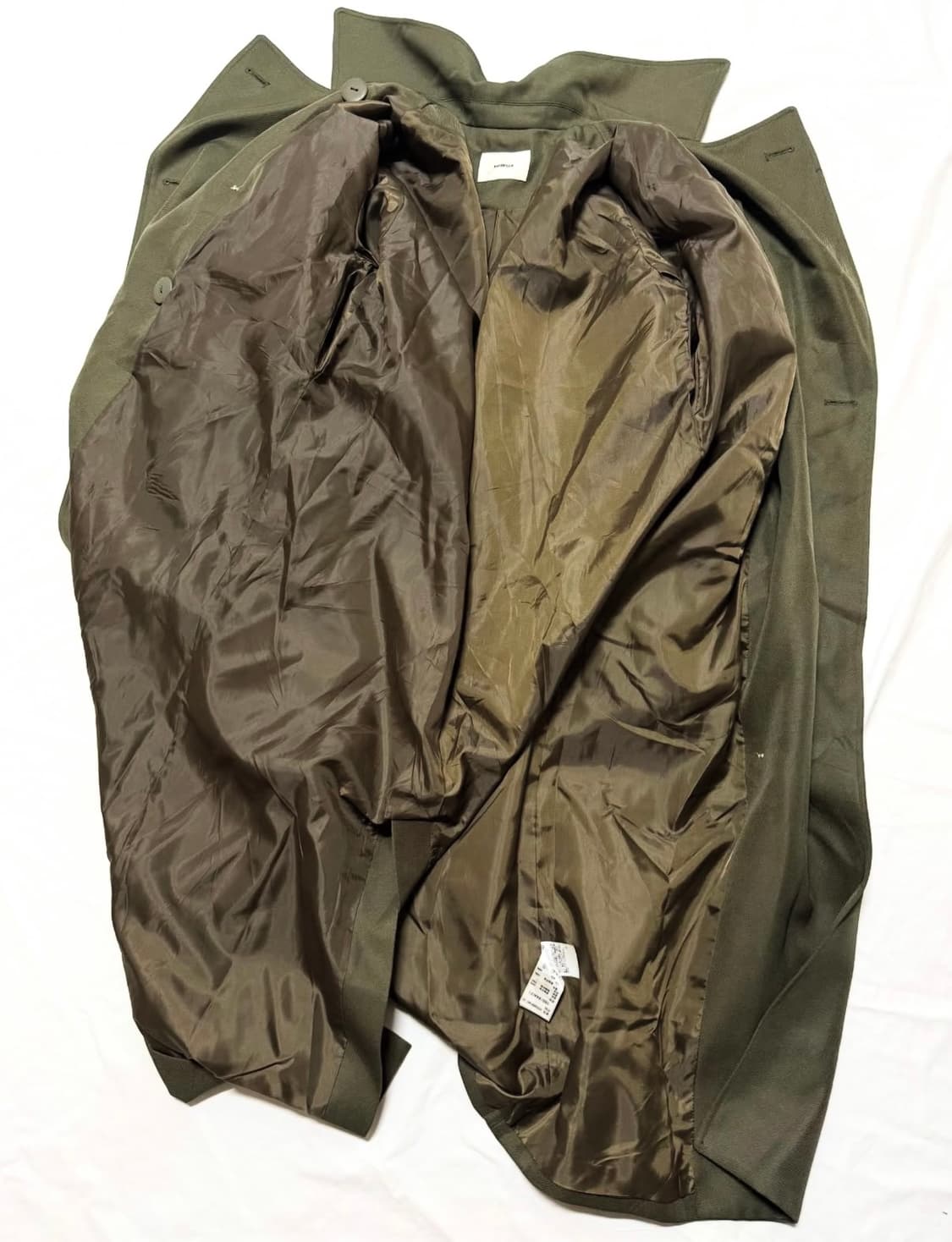 Murua - 퍼 믹스드 트렌치 코트 상품이미지6