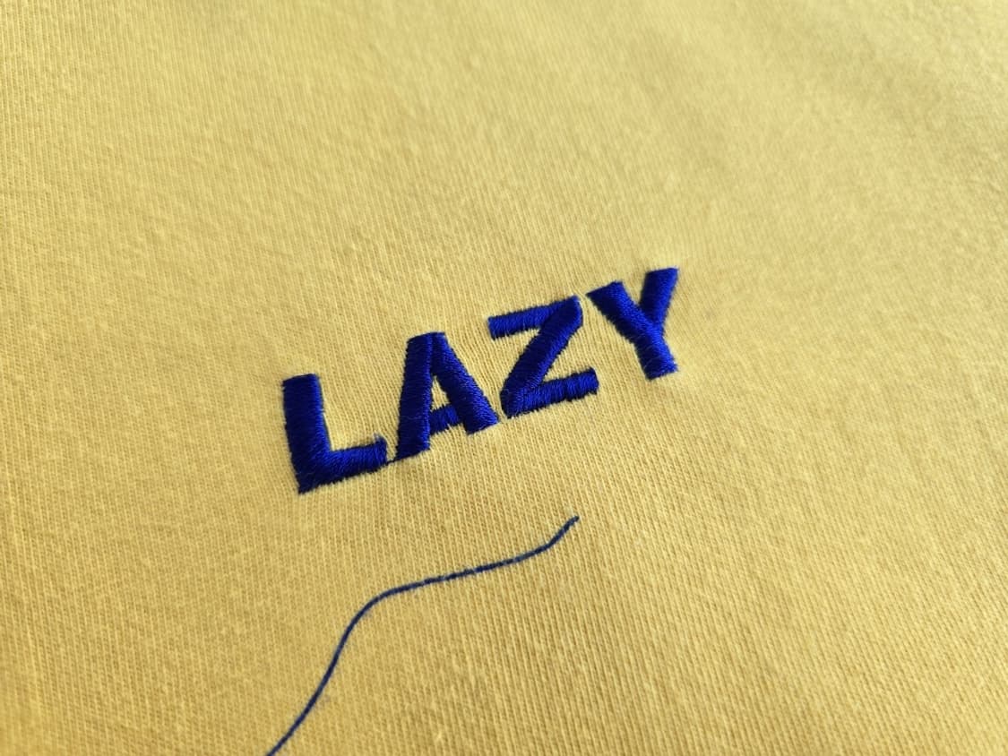 스튜디오 콘크리트 티셔츠 옐로우 M 상품이미지6