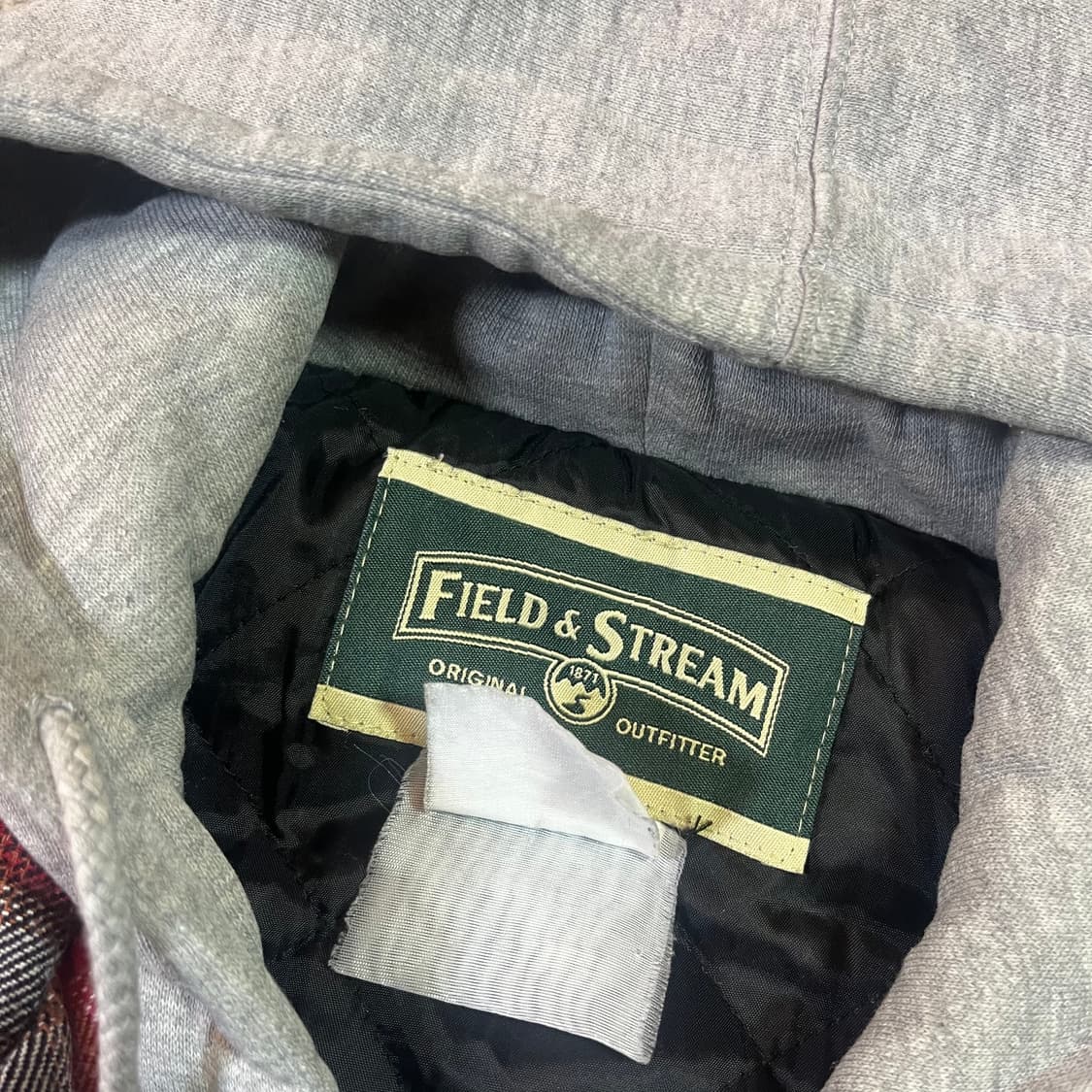 필드 & 스트림 체크 셔츠 후드집업 상품이미지3