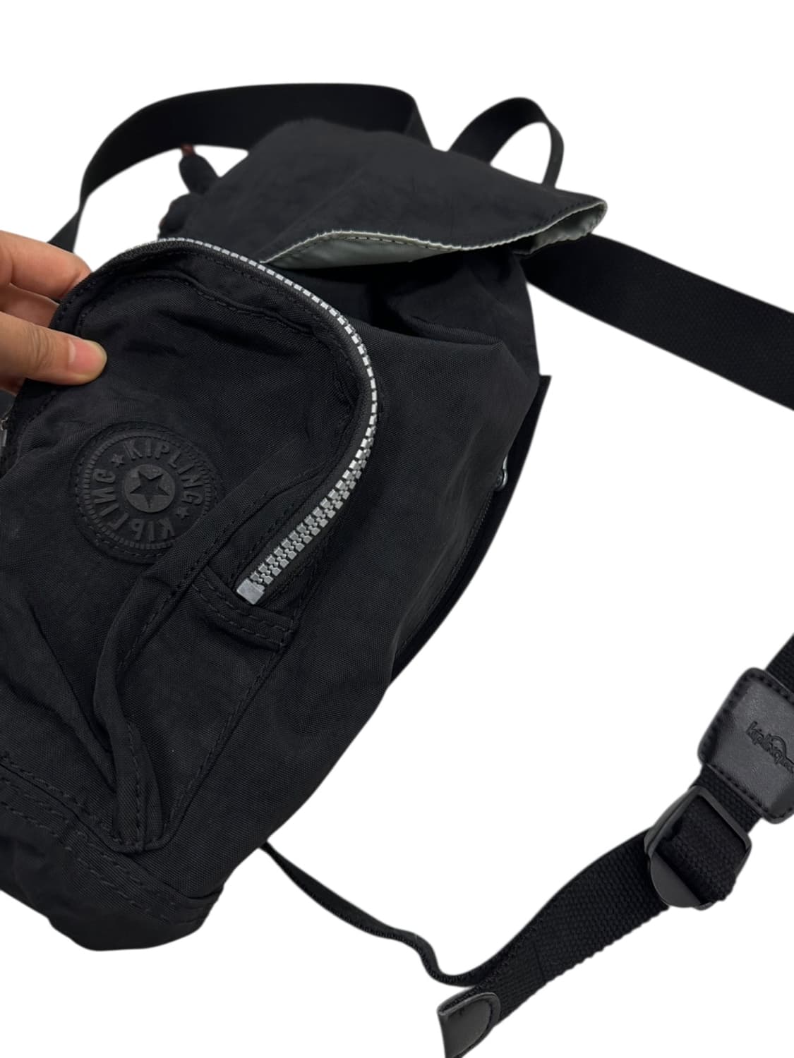 키플링 복조리 백팩 블랙 상품이미지4