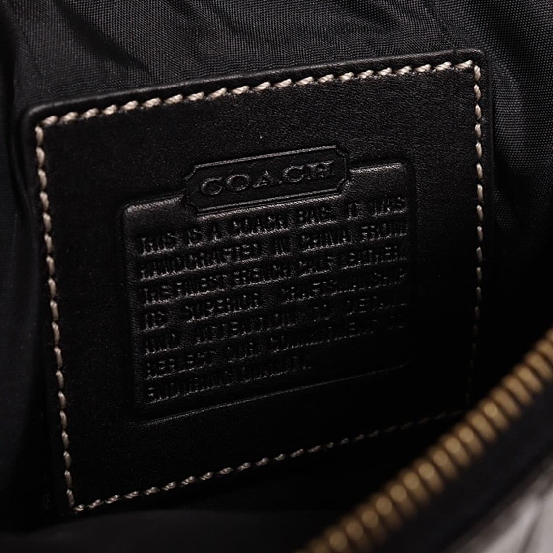 [Coach] 코치 시그니처 레더 돔 파우치 상품이미지5