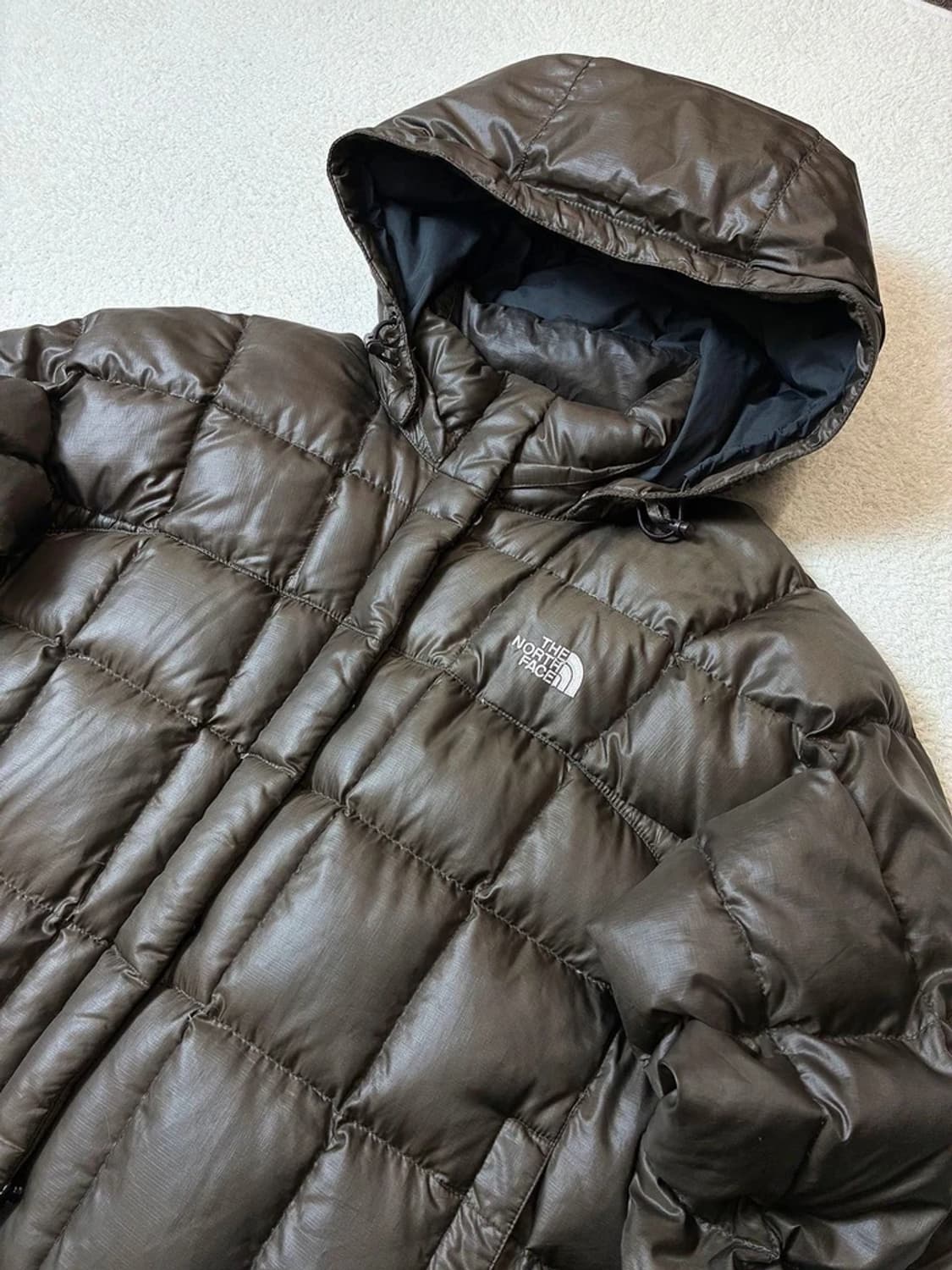 노스페이스 구스다운 600필 퀼팅 하프 패딩 PN6960 상품이미지2