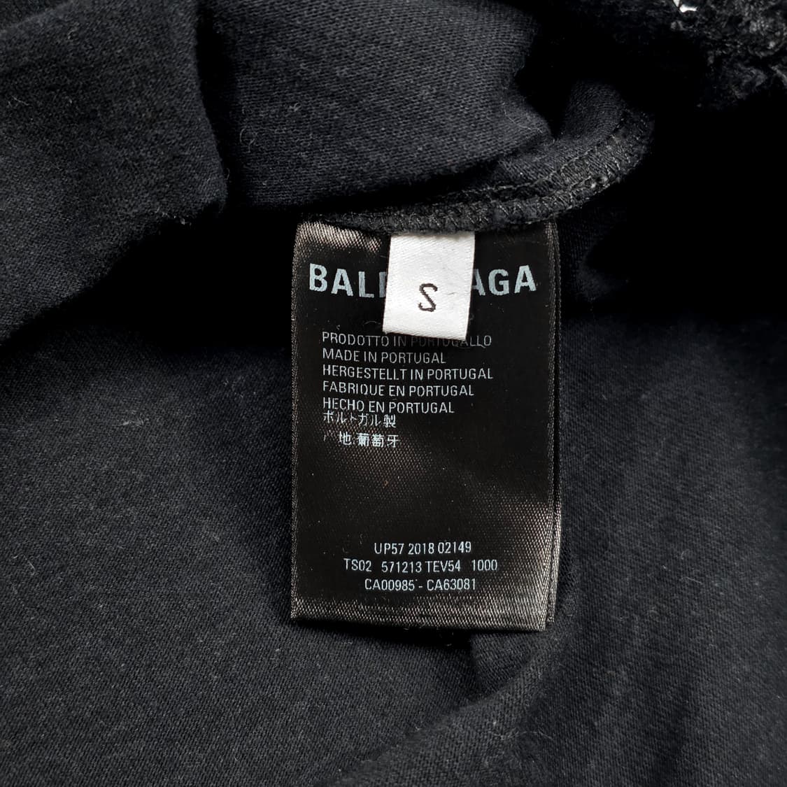 발렌시아가 여성 멀티로고 반팔 티셔츠 상품이미지5